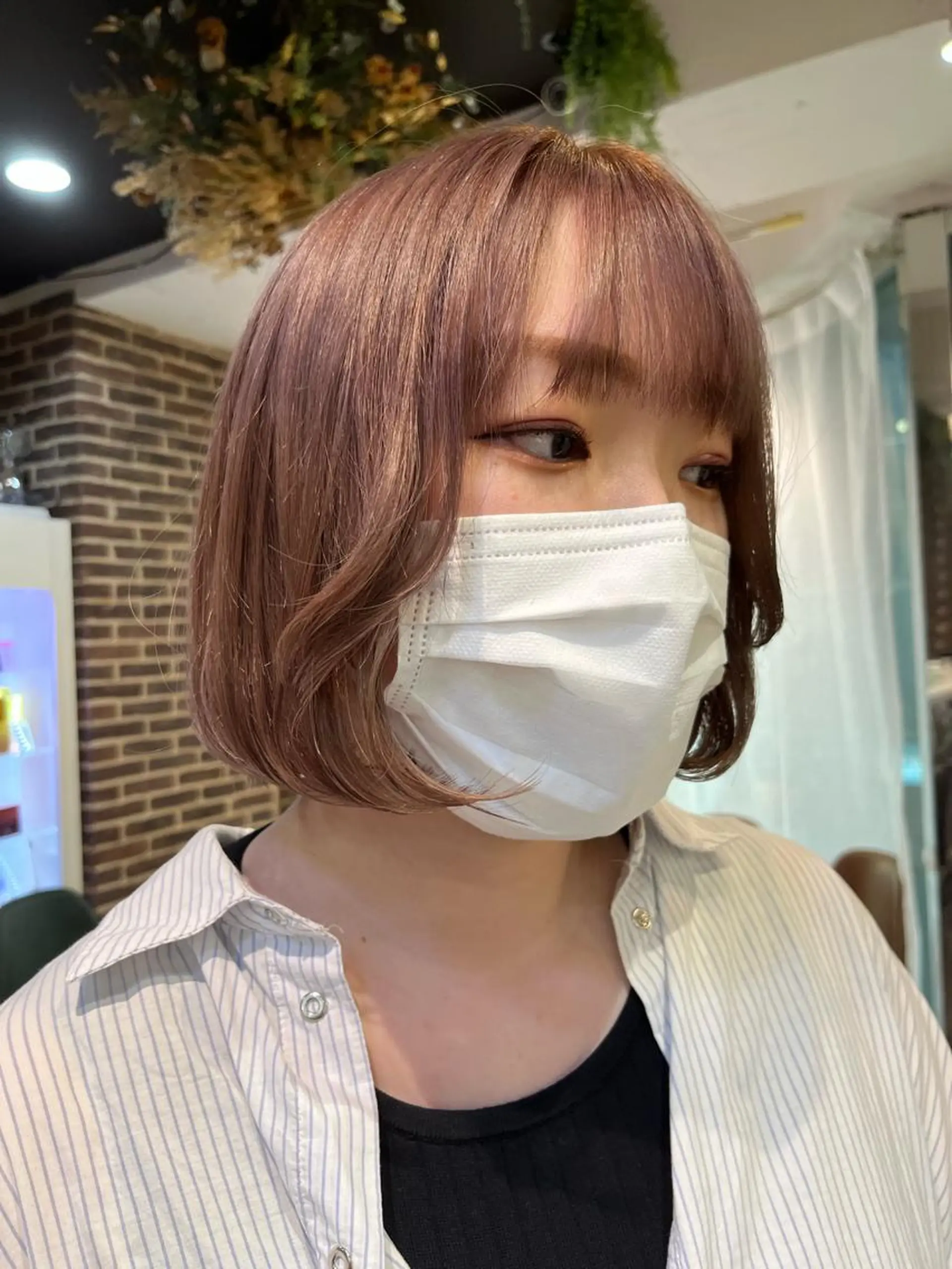 ミディアム カラー 💖デザインカラー/ タダ ハナカ💖のヘアスタイル