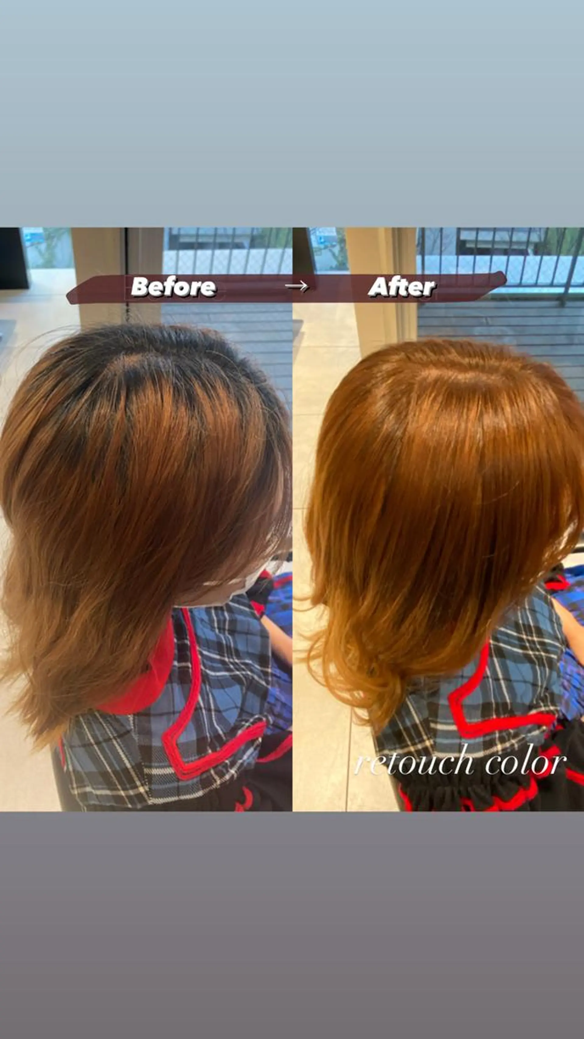 セミロング カラー ブリーチ ブリーチなしカラー SPADIC 大阪店所属・梅田美容室 SPADICユヅキ♠のヘアスタイル