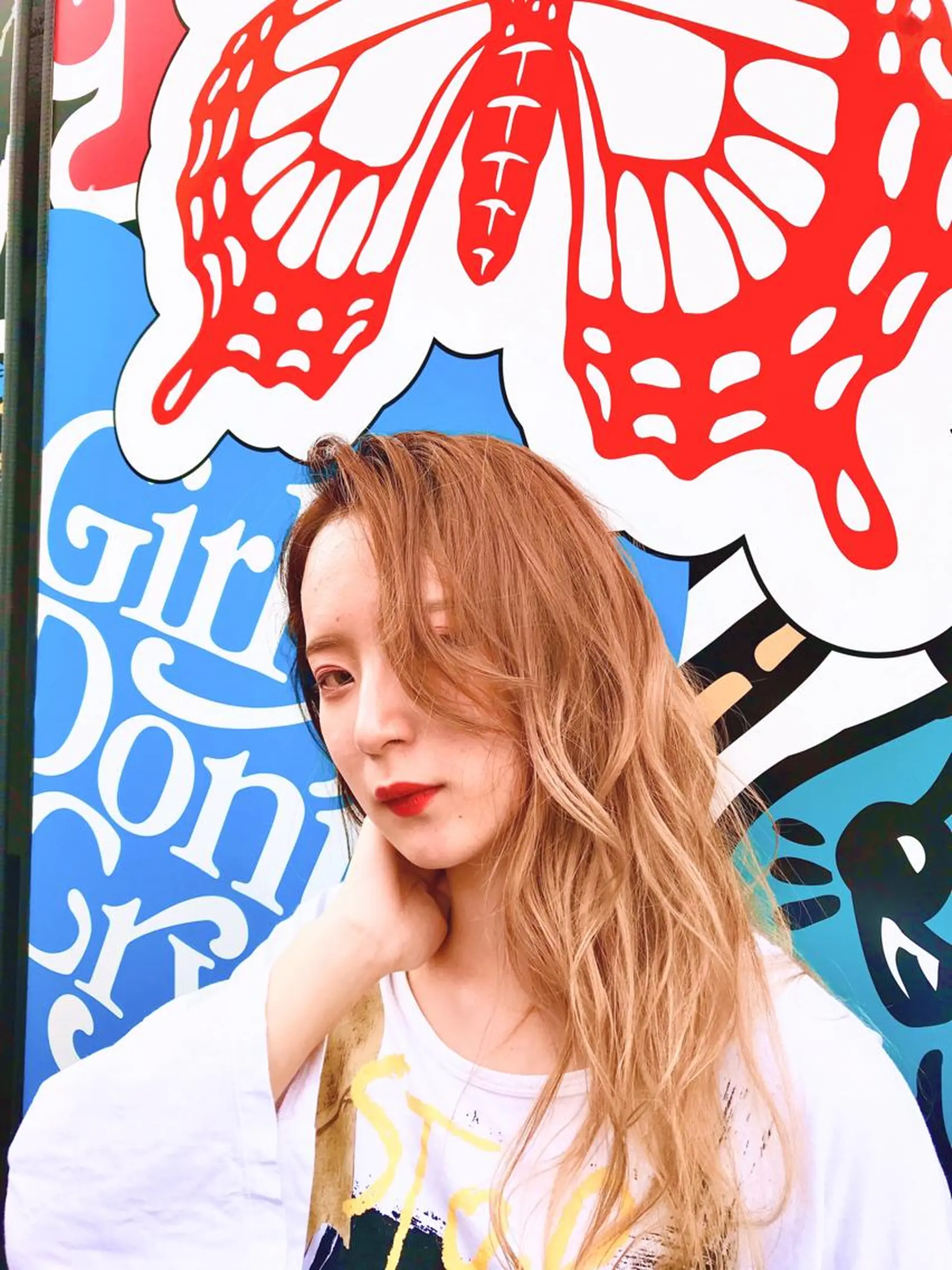 セミロング カラー ヘアアレンジ メンズブリーチカラー /パーマ ごーた立川のヘアスタイル