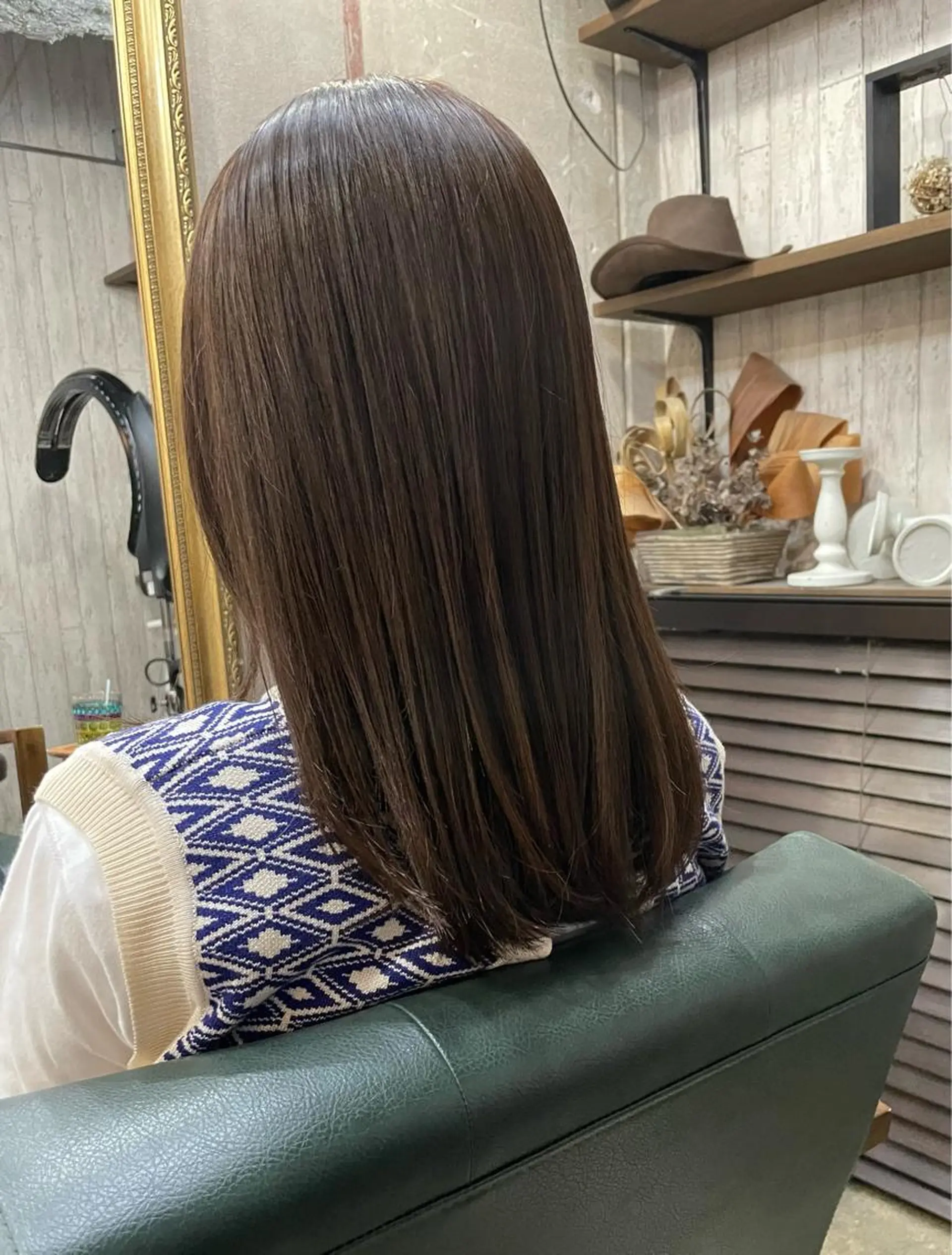 ロング 下北沢 LOAWe タクミのヘアスタイル