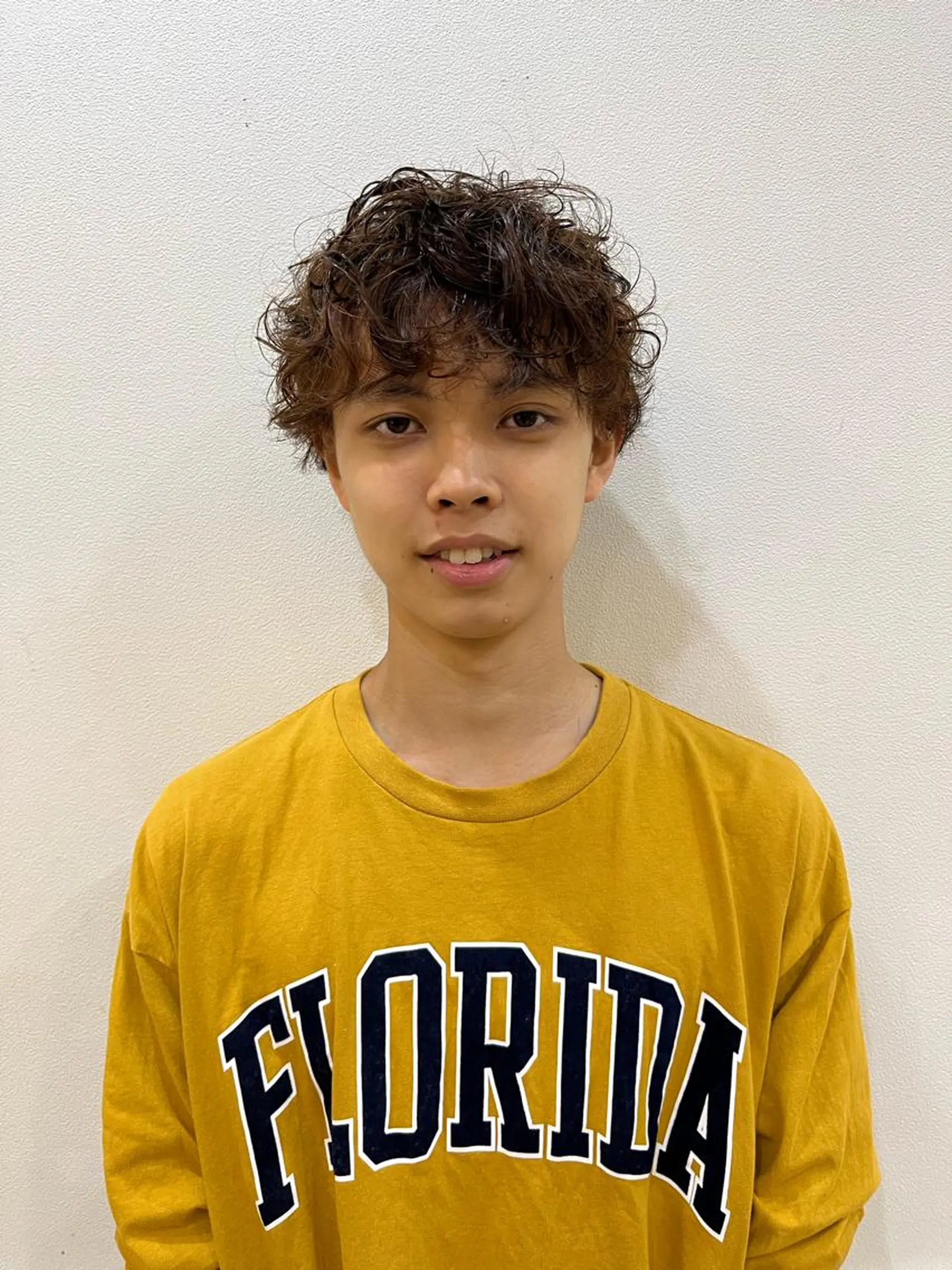 ショート パーマ メンズ カット パーマ トータルビューティー K:R鶴川のヘアスタイル