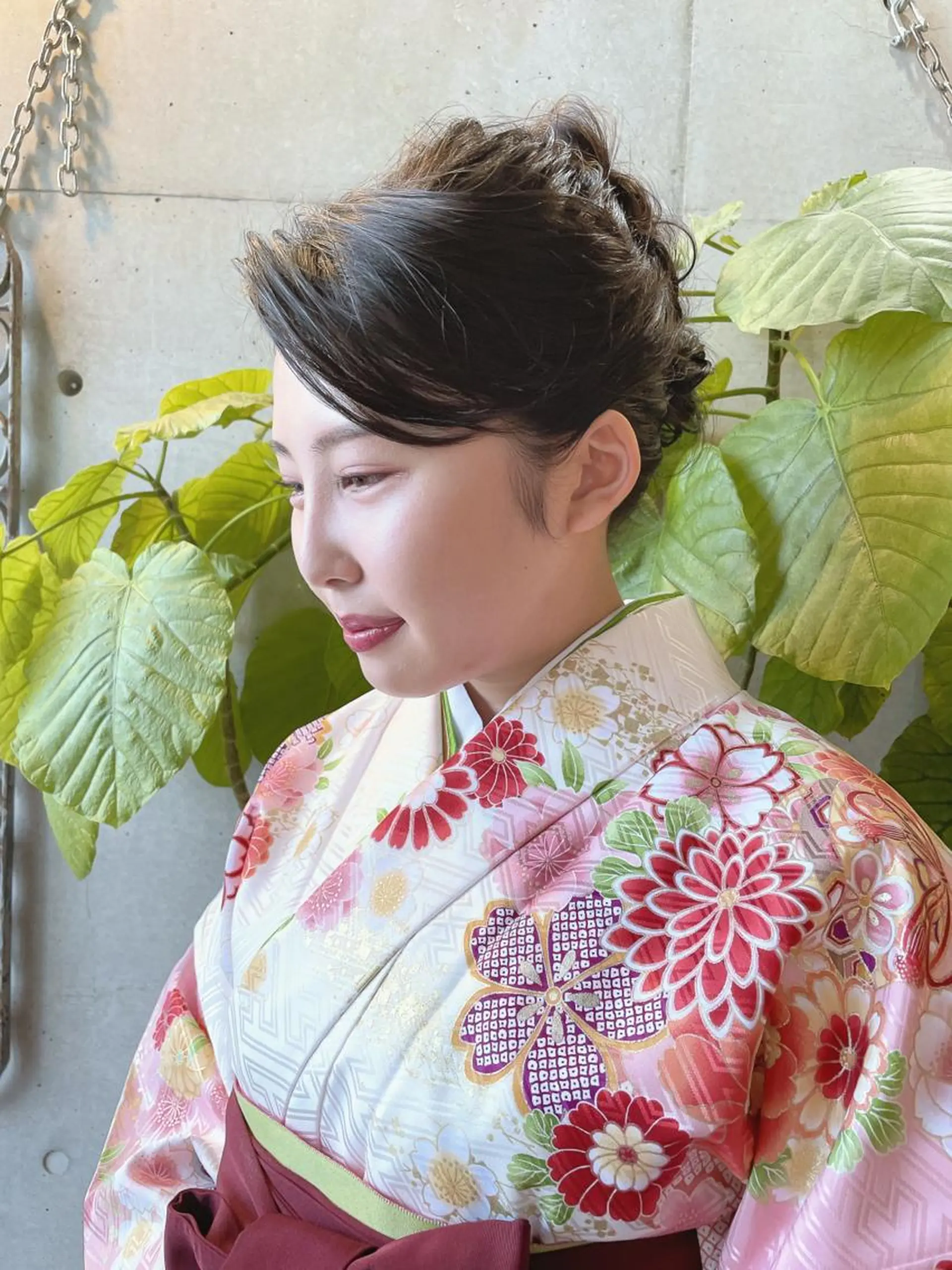 セミロング カラー パーマ ヘアアレンジ メンズ ネイル マツエク・マツパ モリモト サナのヘアスタイル