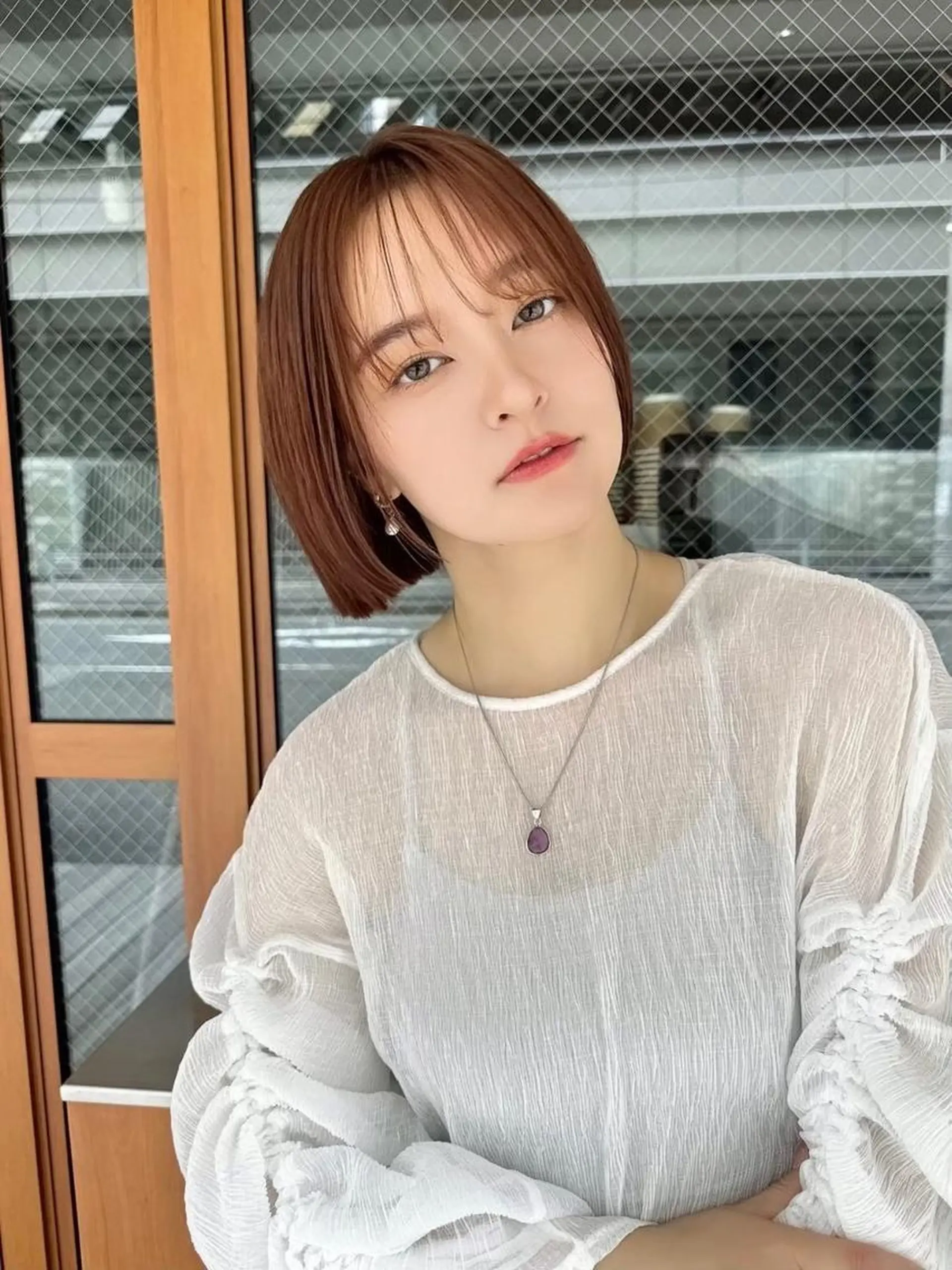 ショート カット ヘアカラー トリートメント 髪質改善/ショート/ ミディアム/間嶋のヘアスタイル