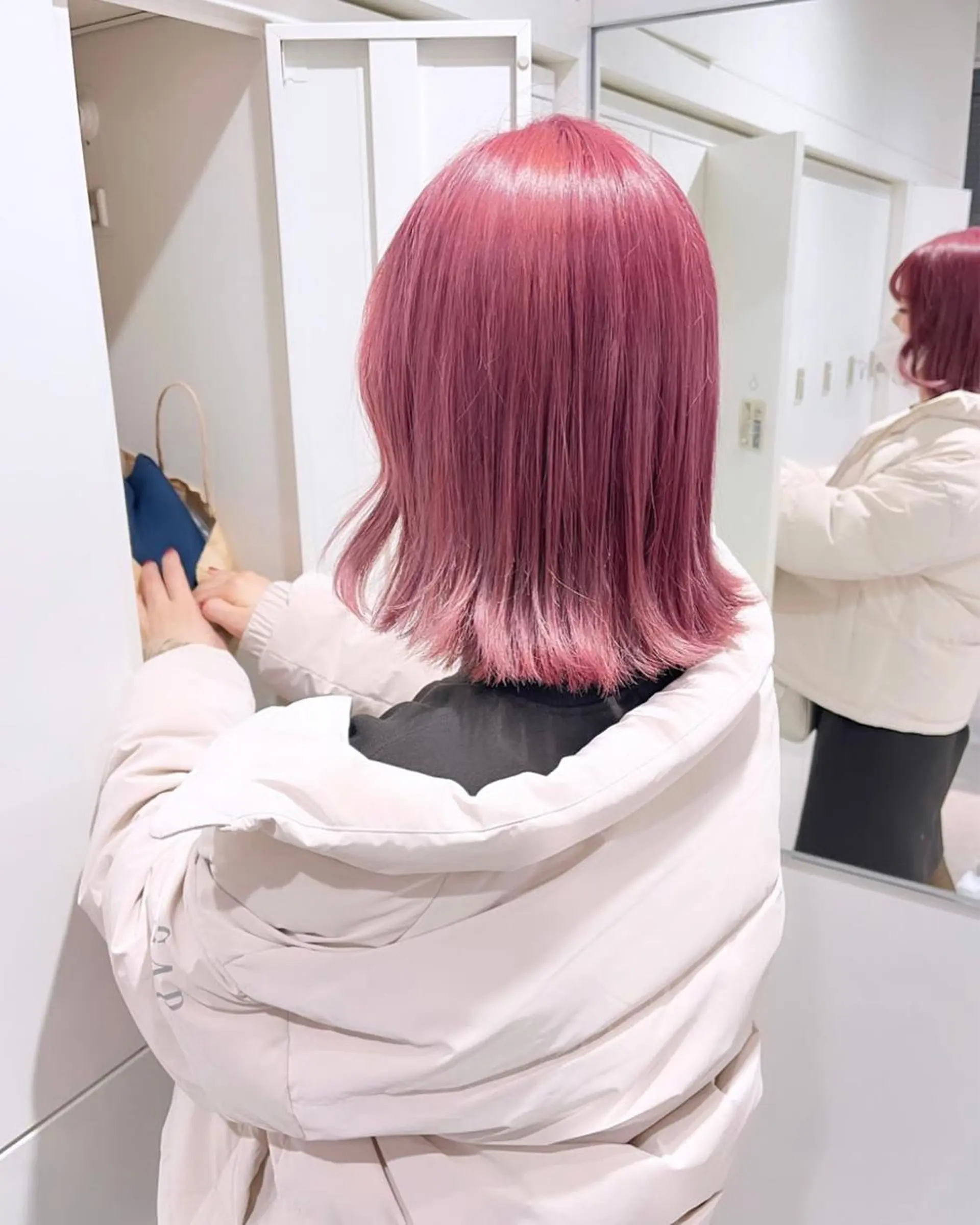 ミディアム 韓国ヘア🎀艶髪 /渋谷/Manaeのヘアスタイル