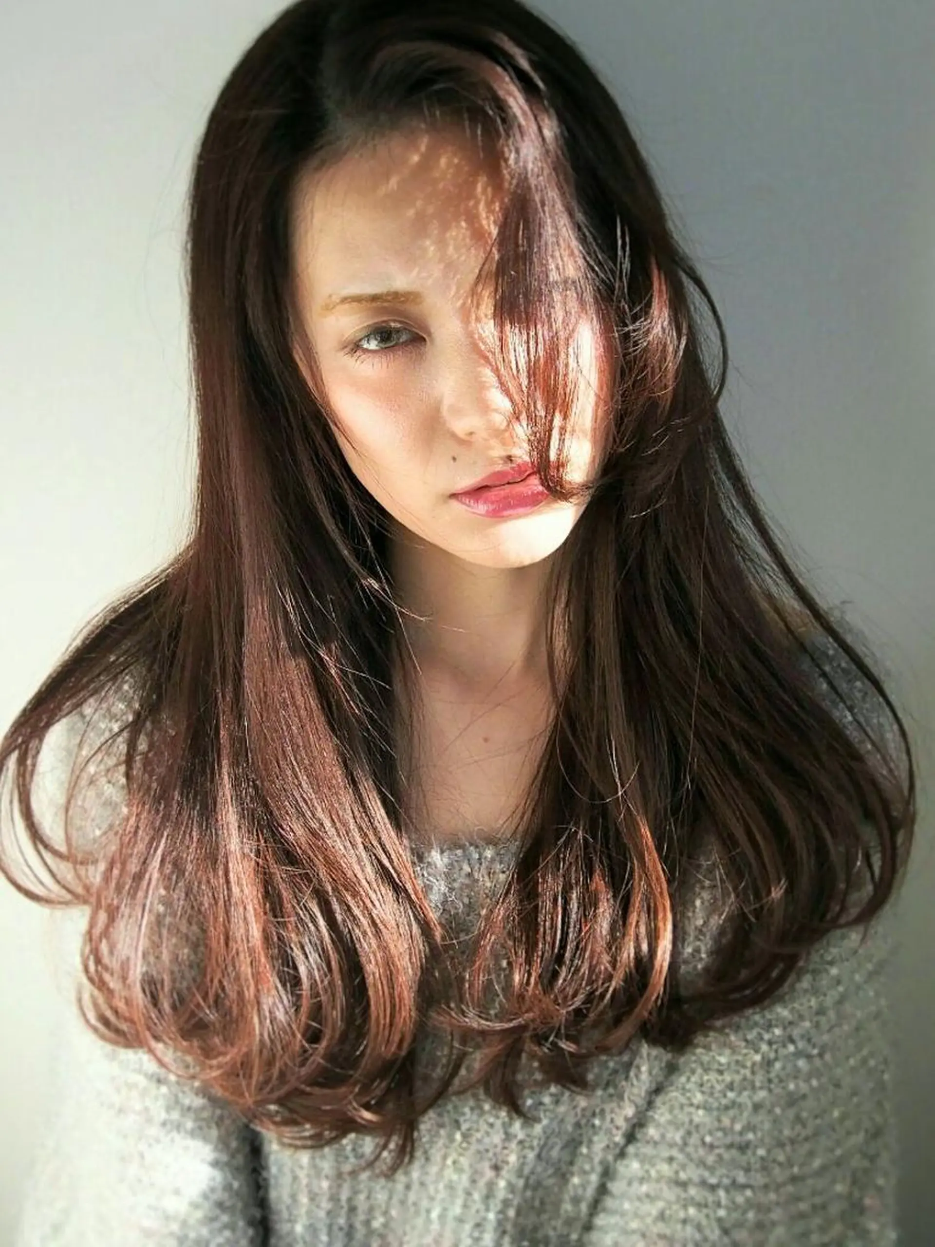 ロング カラー ヘアアレンジ 秋山 幸太のヘアスタイル