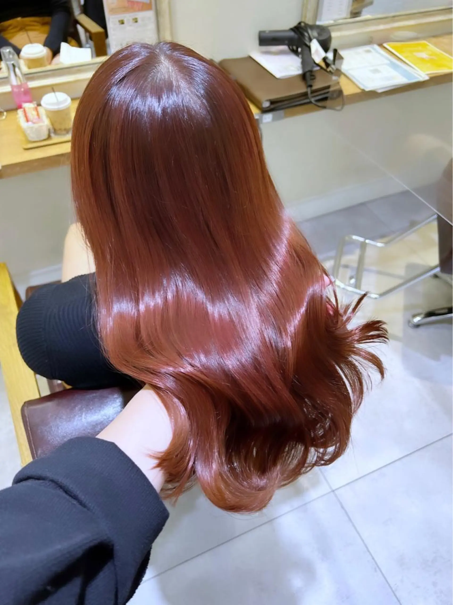 セミロング カラー 韓国ヘア×髪質改善 /yoshikaのヘアスタイル