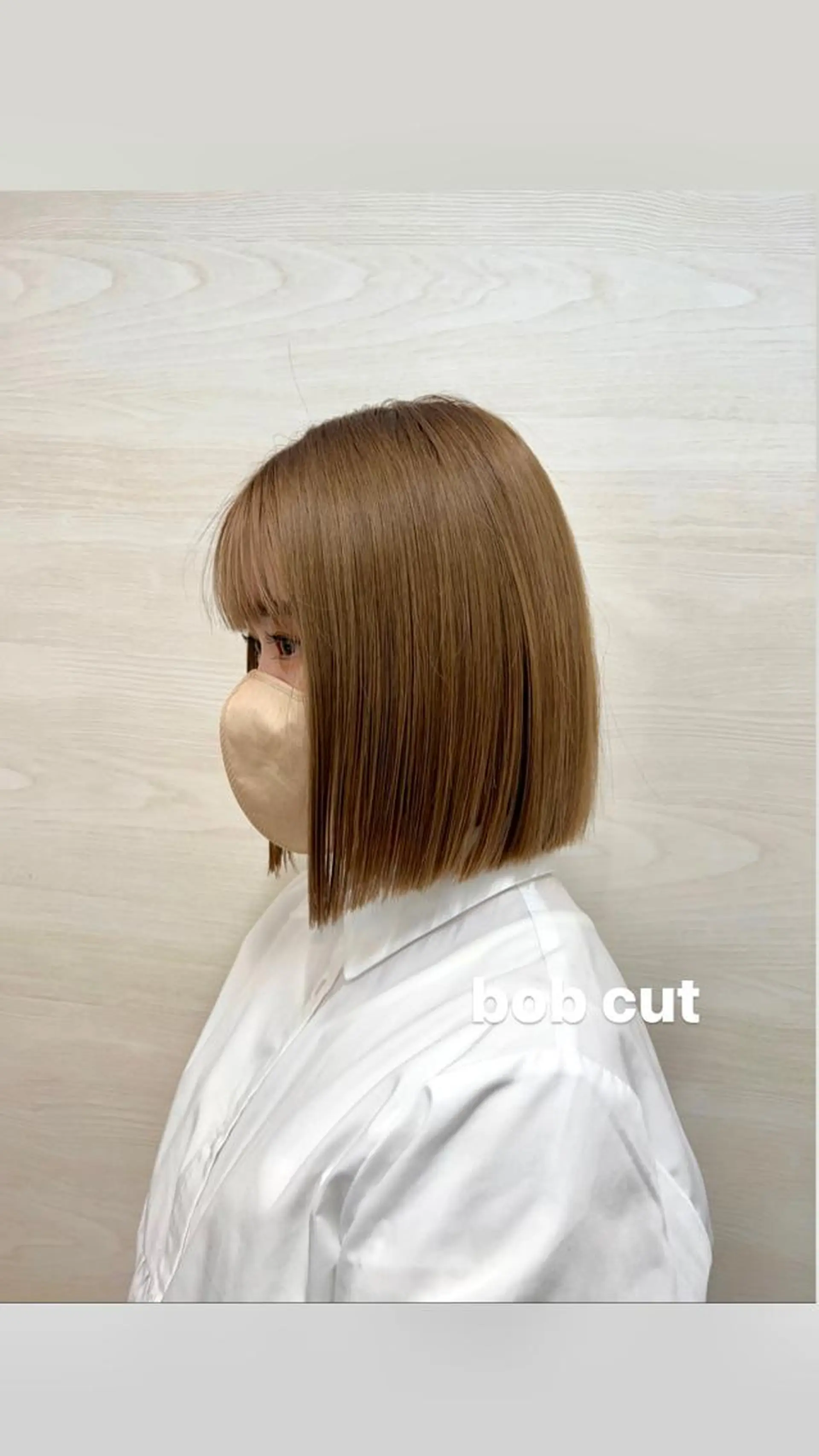 ミディアム カラー ボブ Elsa 神戸三宮【エルサ】所属・小山 侑香のヘアスタイル