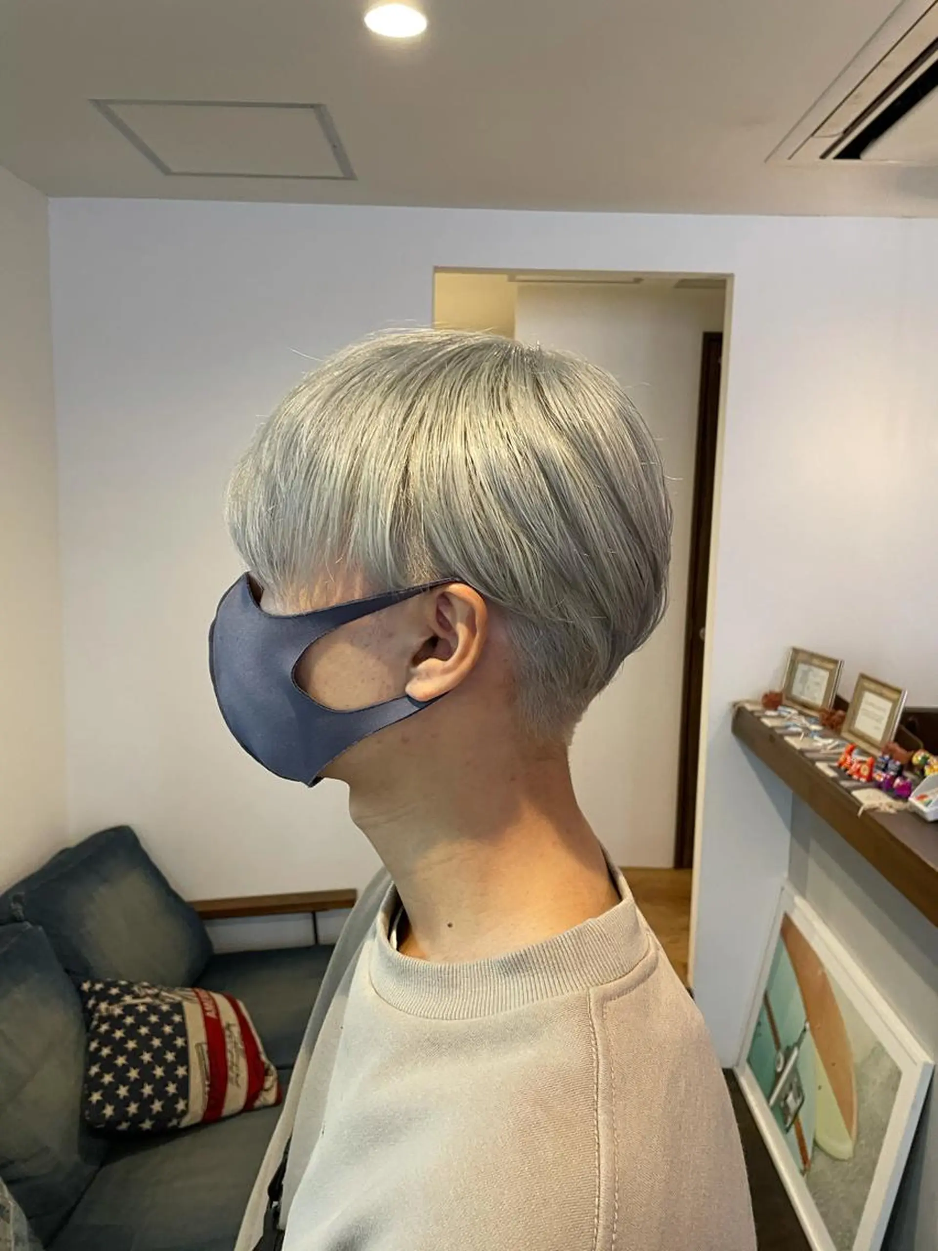 ショート カラー ブリーチ ショートヘア 髪質改善 【KEIKI】のヘアスタイル