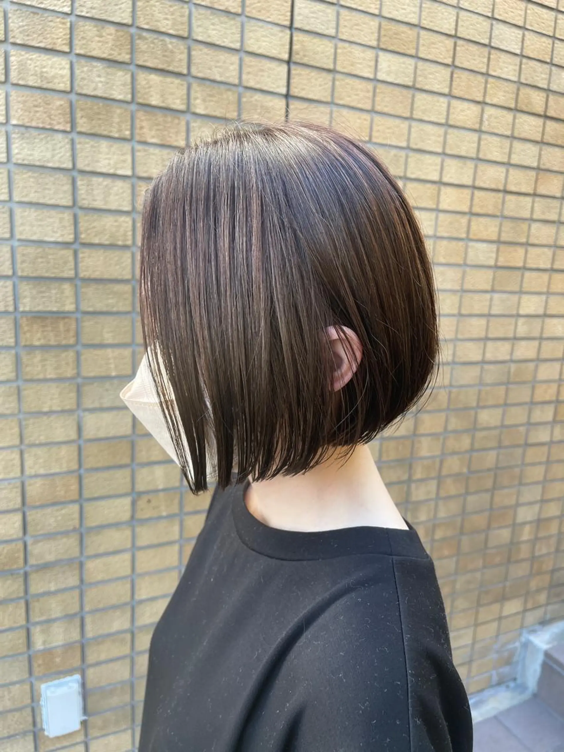 ショート レイヤー特化/小顔顔 周り/セノ/表参道のヘアスタイル