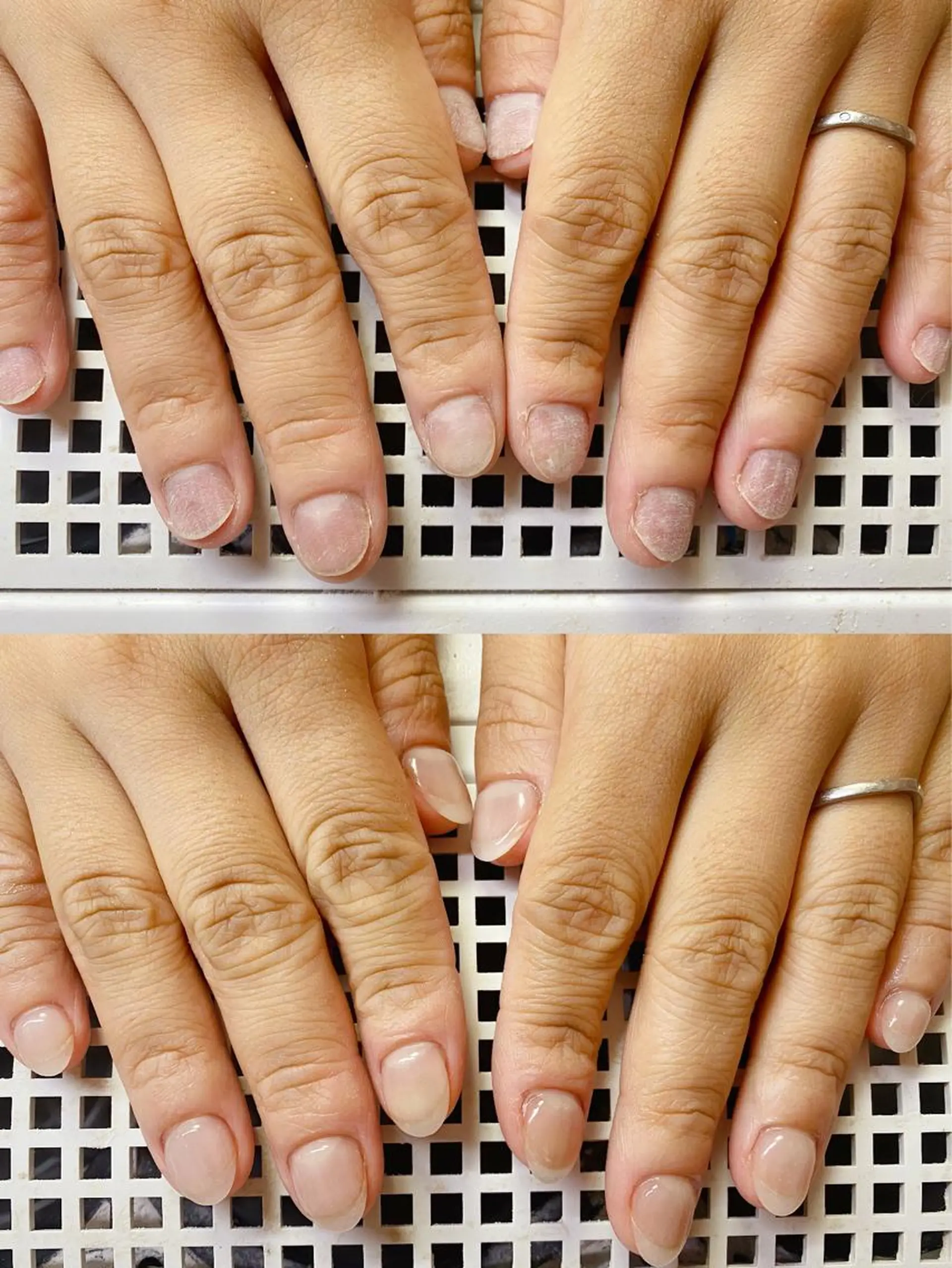 ロング カラー ネイル 長さ出し Q Free nailsのネイルデザイン