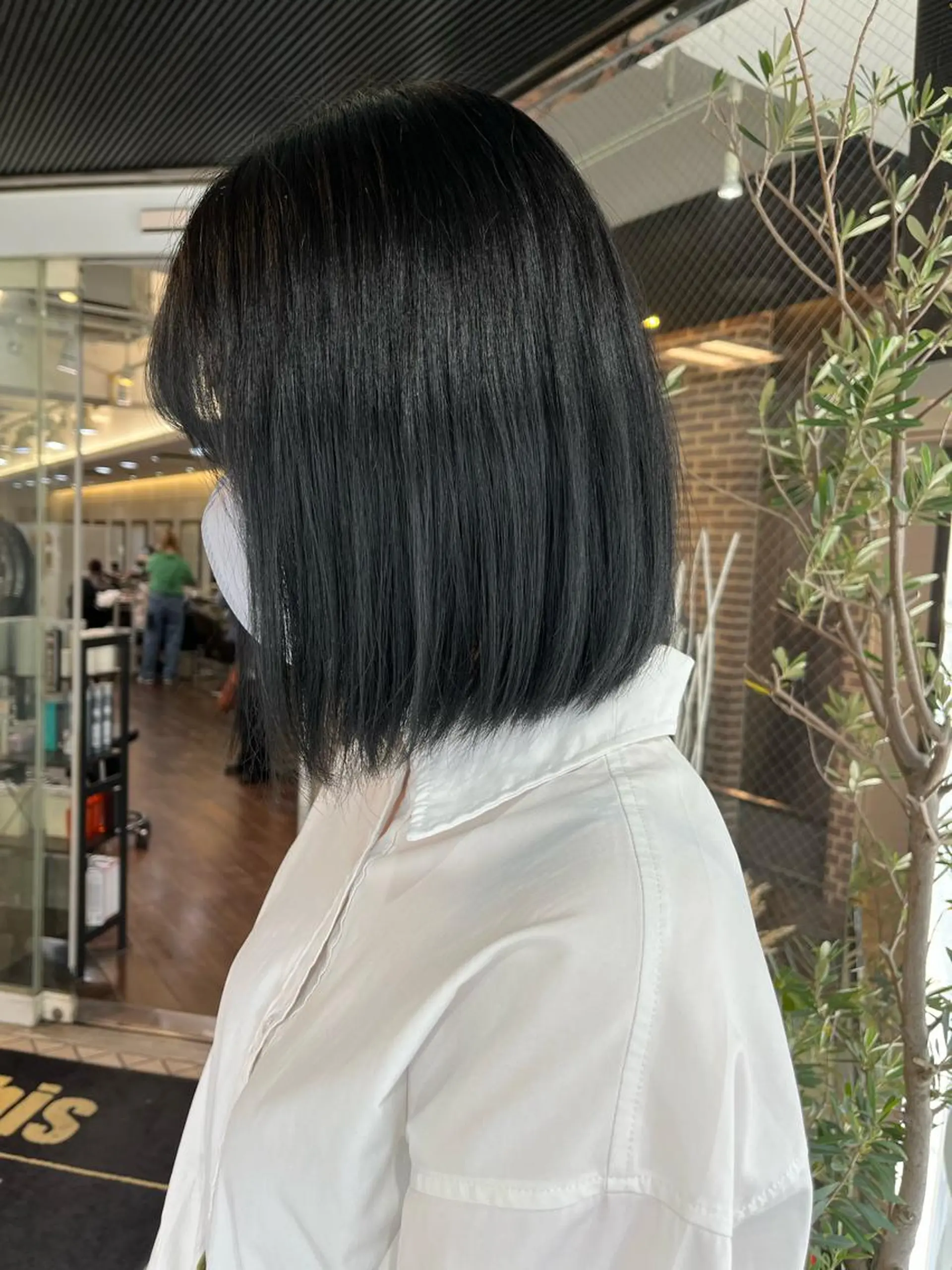 カラー ブリーチ ケアブリーチ 透明感カラー ダークグレー ダブルカラー ヘアカラー トリートメント カットパーマ 🌀あさみのヘアスタイル