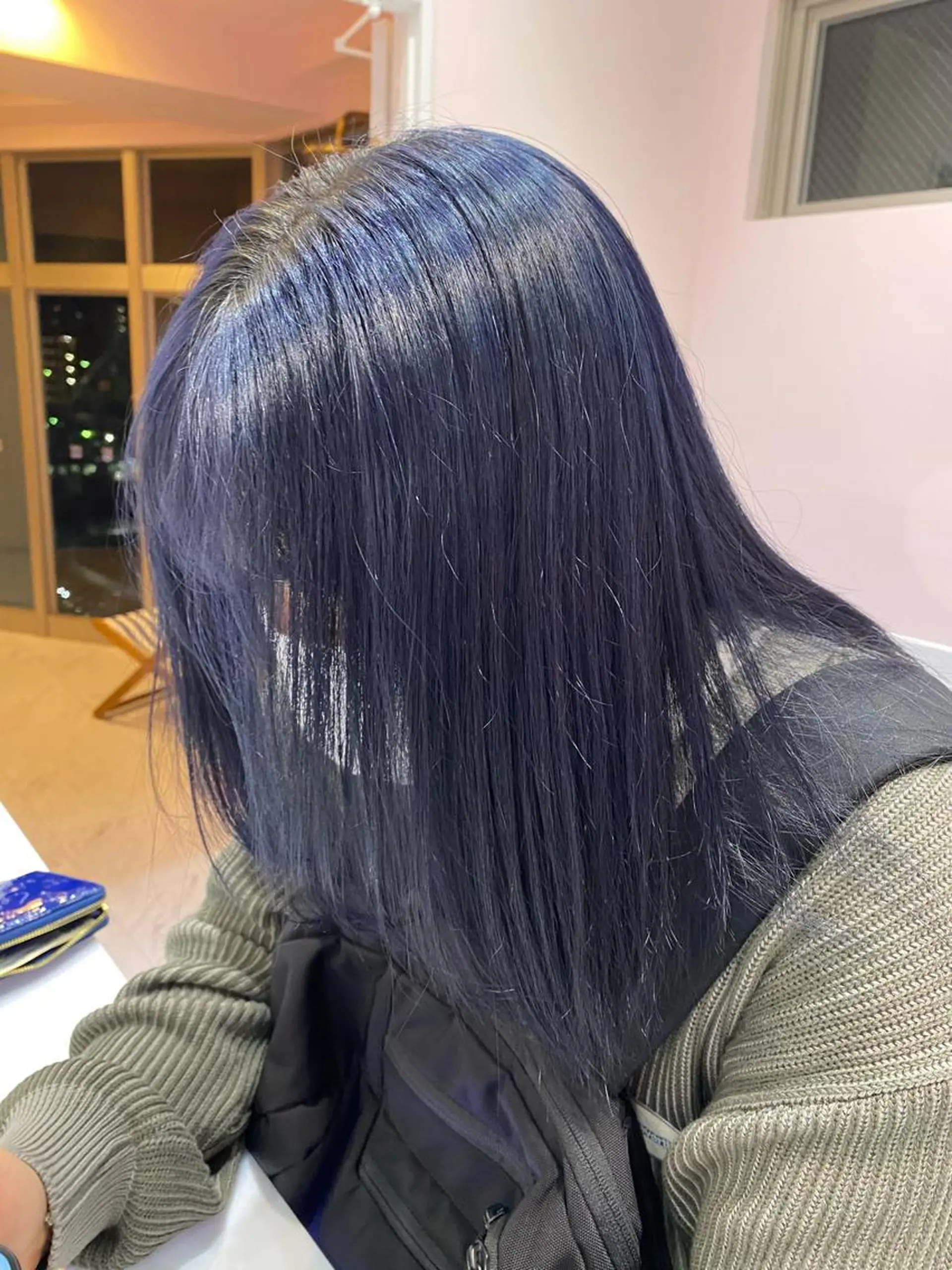 セミロング カラー ヘアアレンジ SALOWIN横浜所属・𓍯韓国style/ 髪質改善𓍯中村和希のヘアスタイル