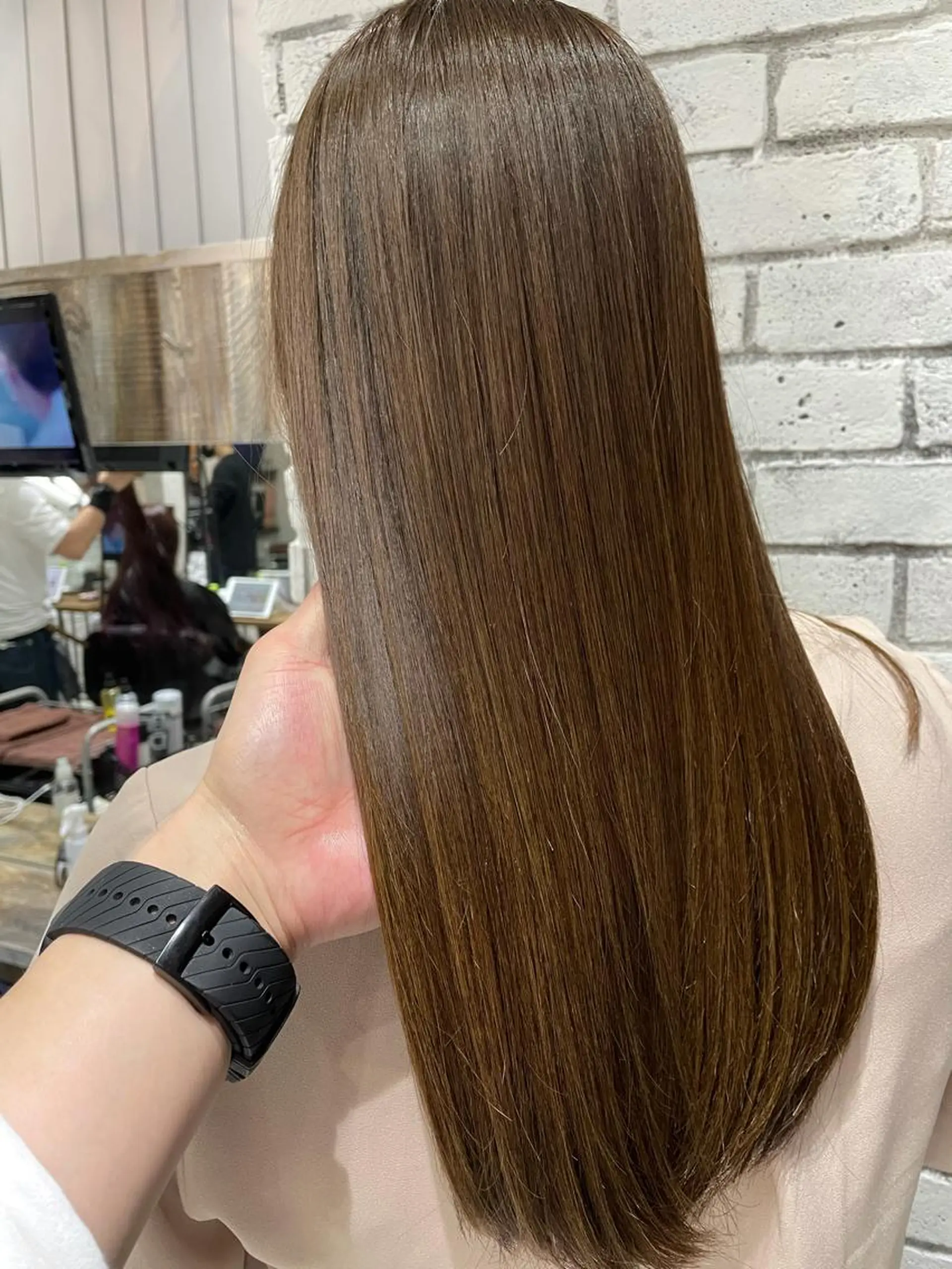 ロング カラー カット 縮毛矯正 トリートメント タワラ ソウタ Directorのヘアスタイル