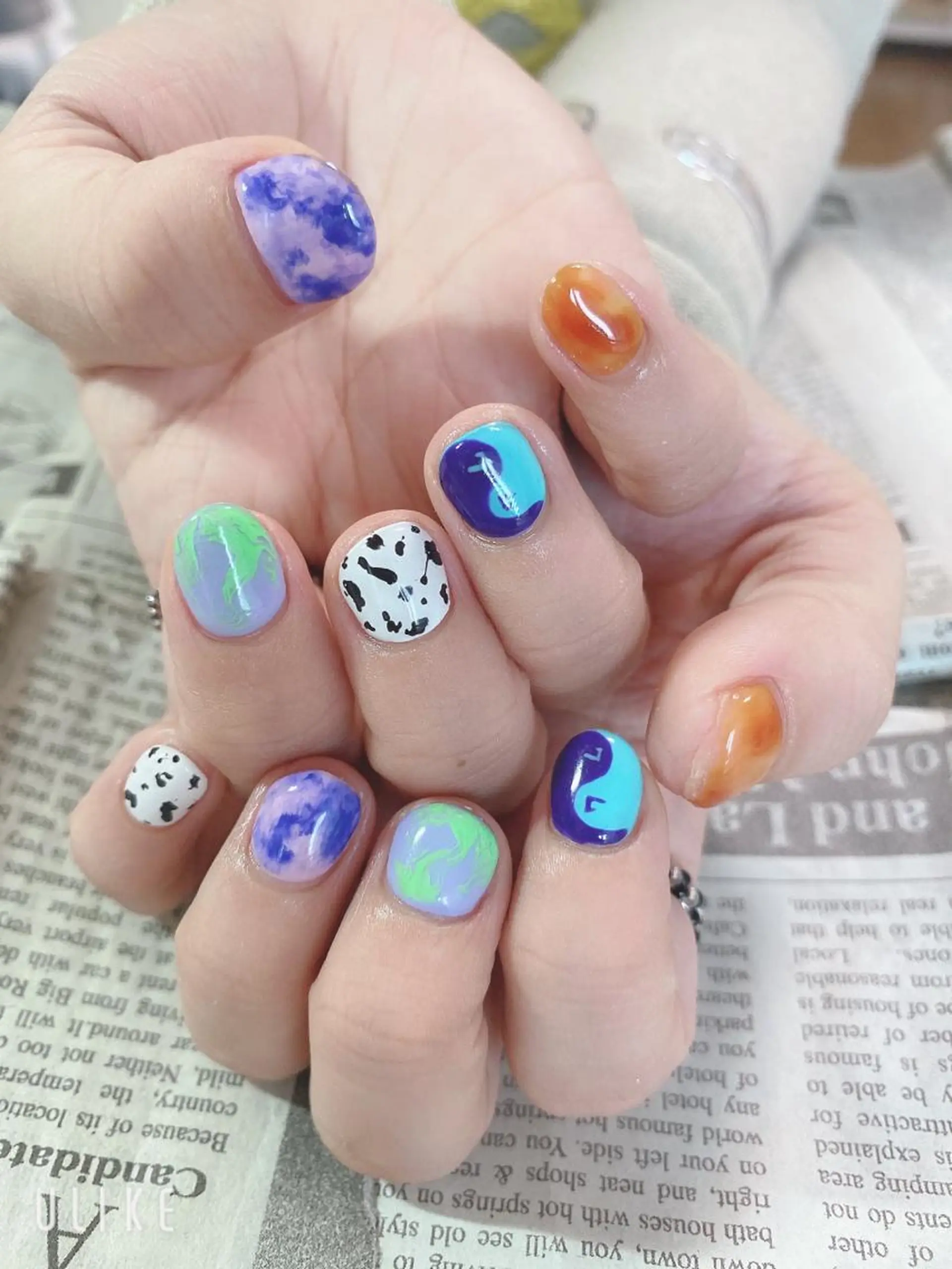 ネイル ハンドネイル ハンドケア 森山 舞のネイルデザイン