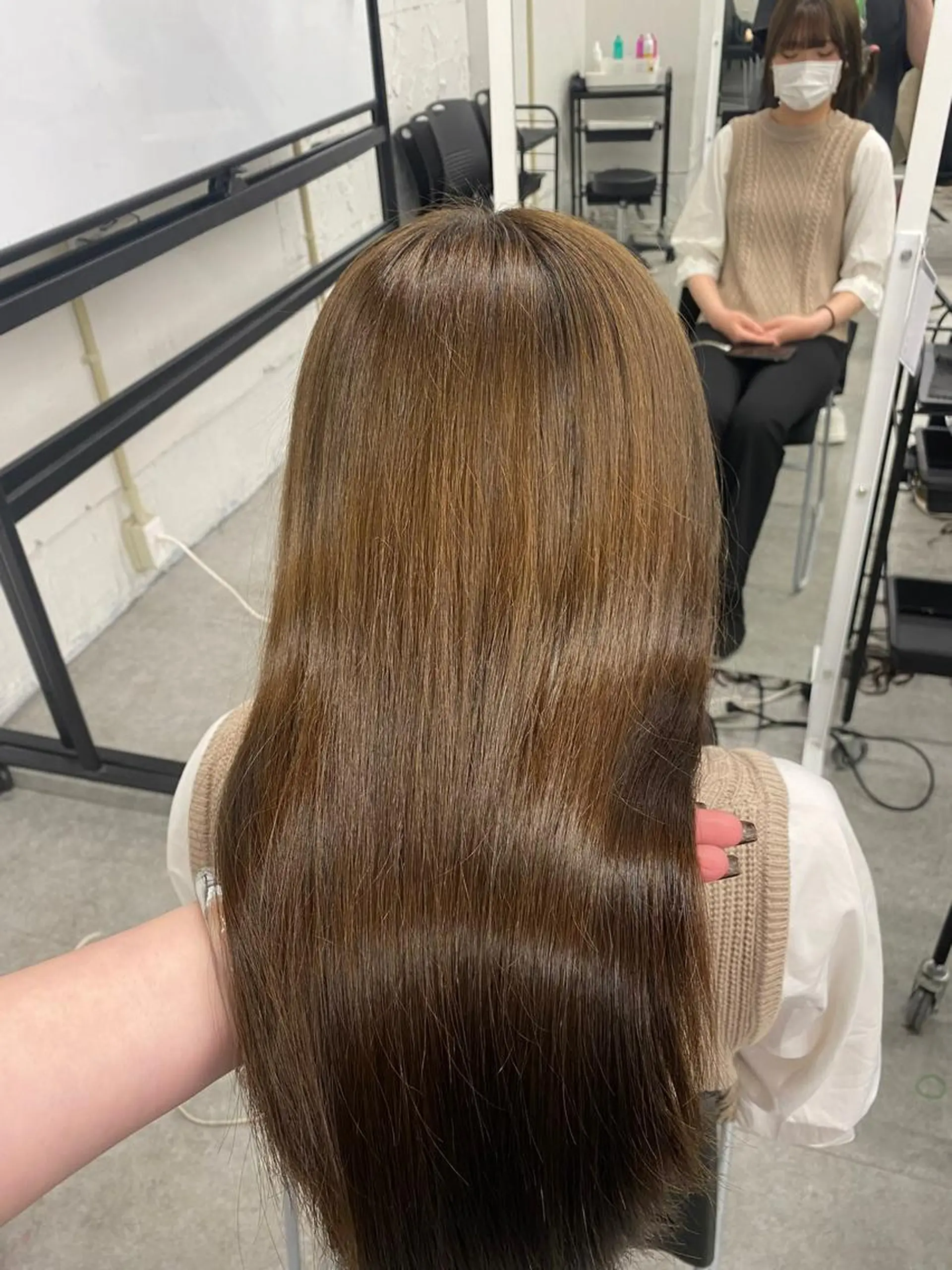 ロング 愛され暖色♥️モテ 艶髪♥️りなのヘアスタイル