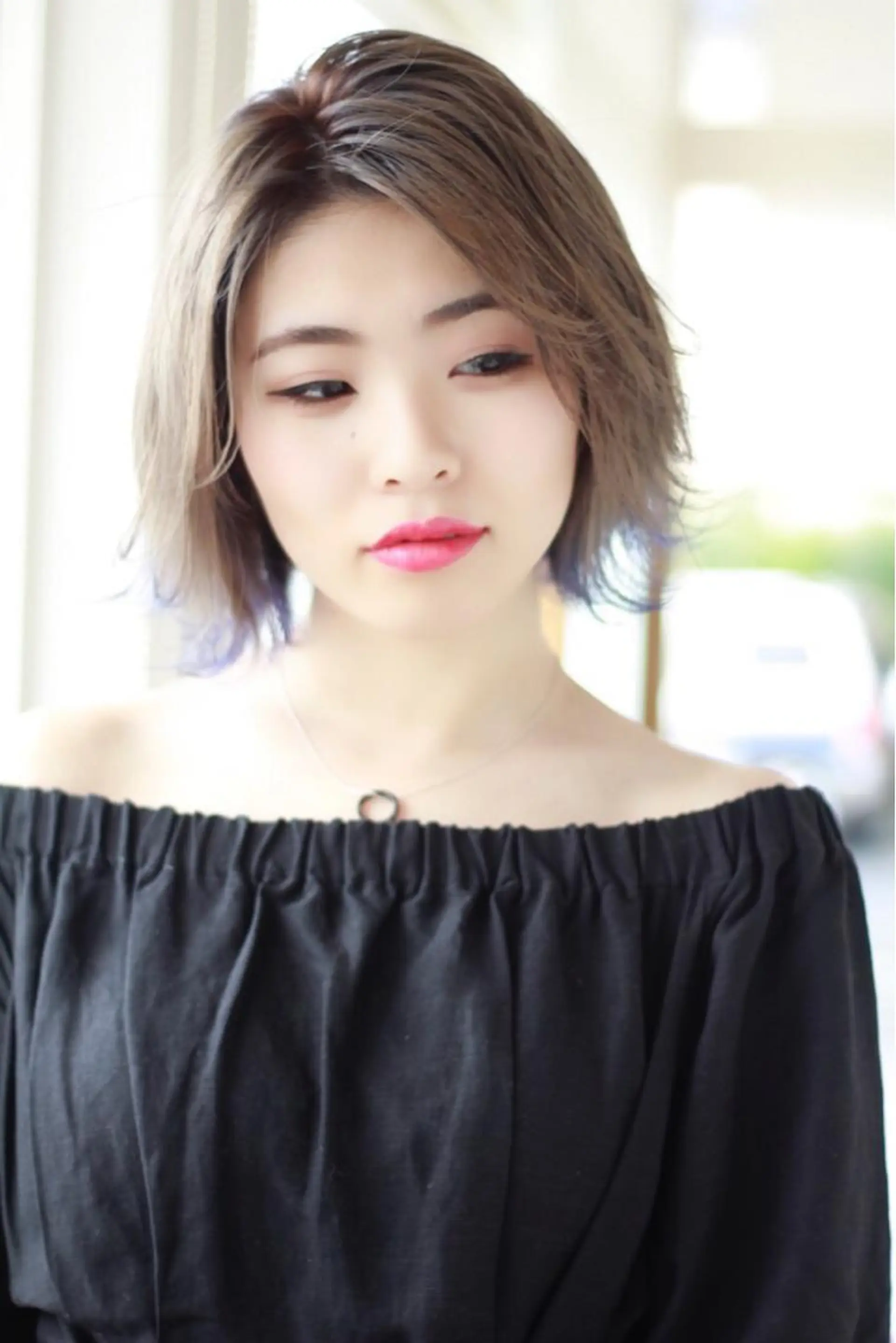 ショート カラー BLUE Hair&Life所属・菊地 良太のヘアスタイル