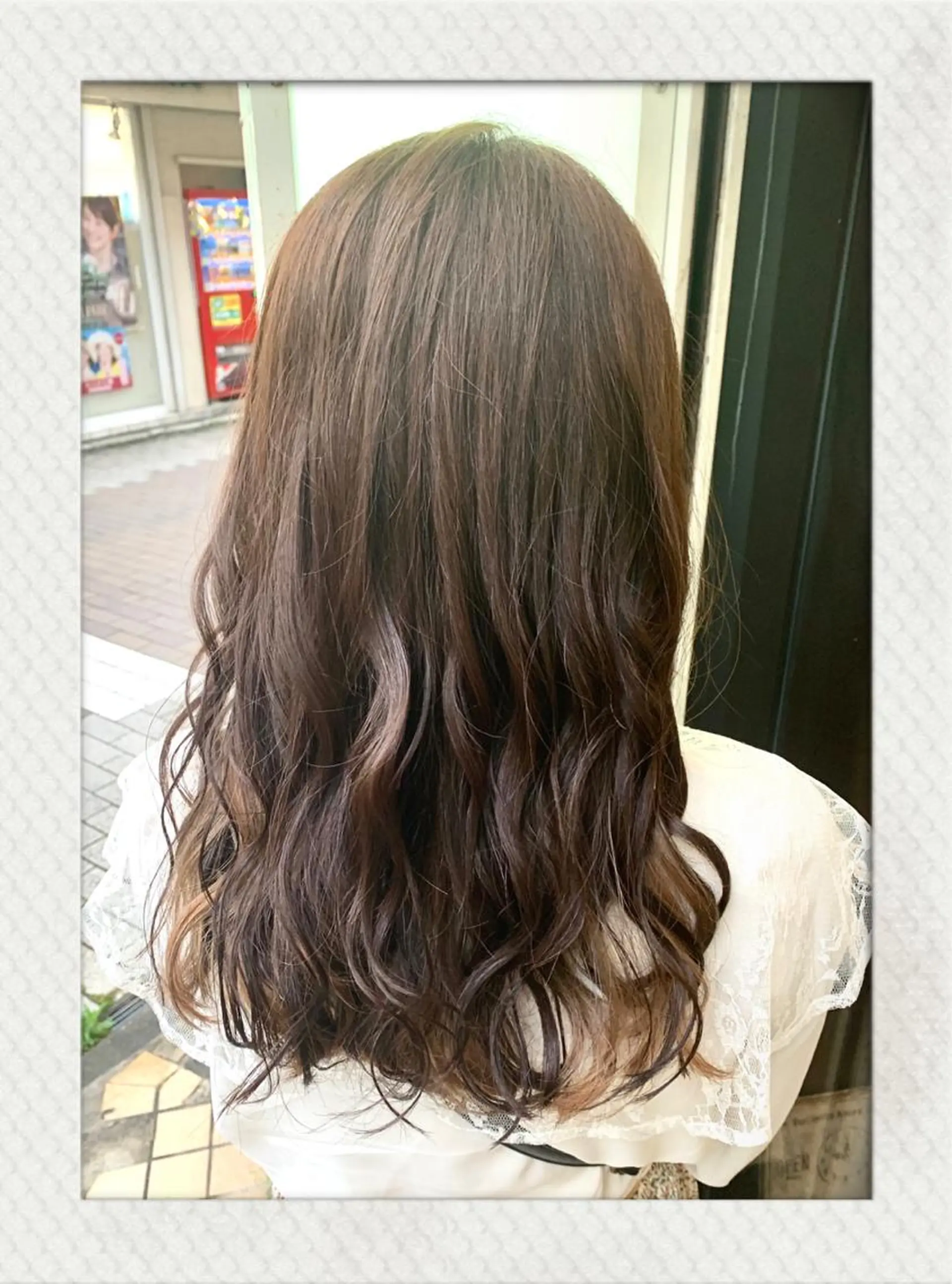 セミロング ヘアカラー トリートメント きむら かずきのヘアスタイル