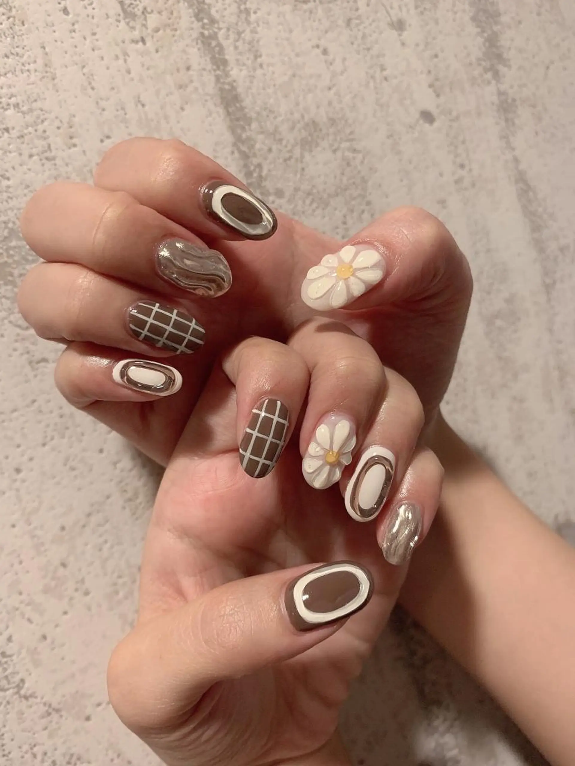 ネイル 韓国ネイル ネイリスト EMIのネイルデザイン