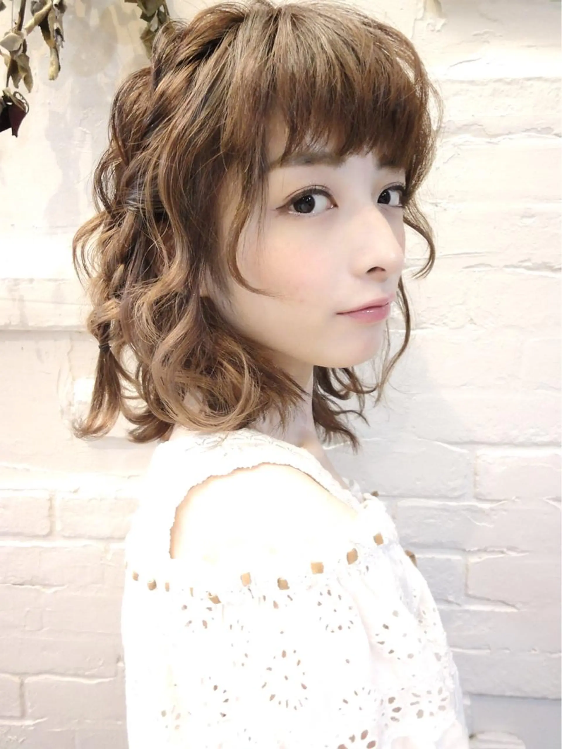 ミディアム まつパ・ヘアセット ♡Chinami♡のマツエク・マツパデザイン