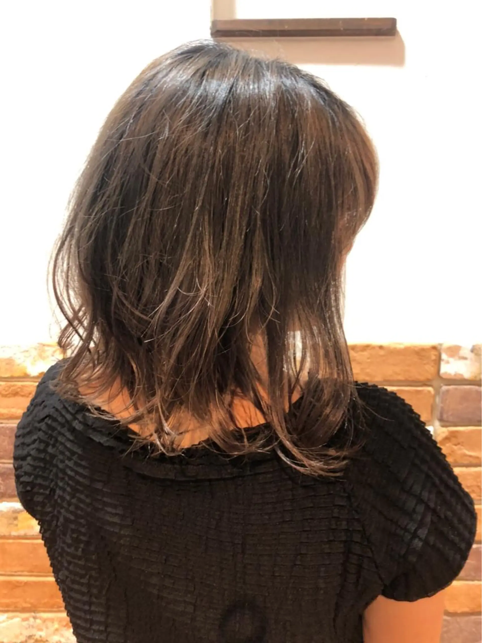 ミディアム カラー 💙あかみね 💙（mine）のヘアスタイル