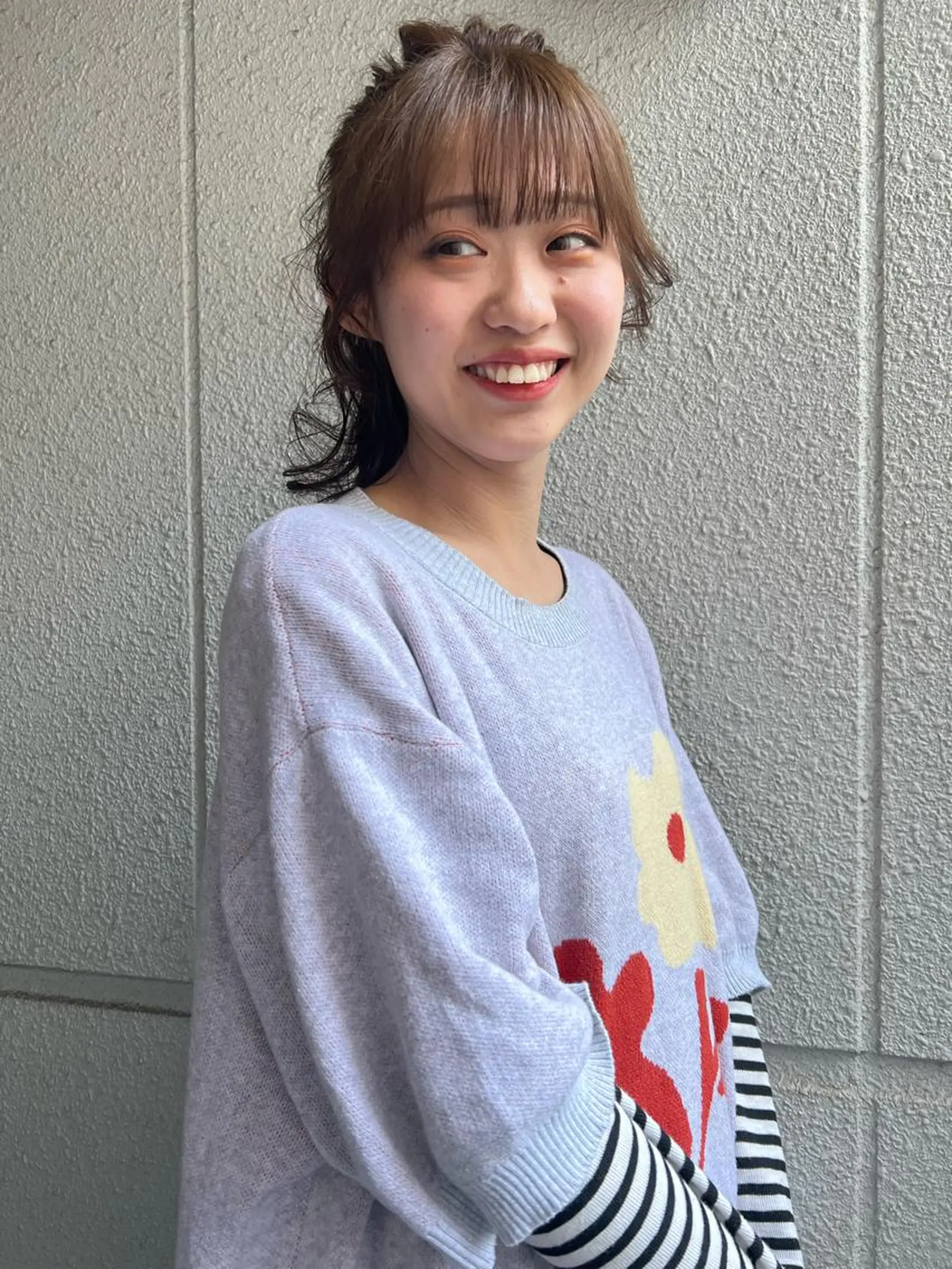 ロング カラー ヘアアレンジ カラーパティシエ facce🌼ikoのヘアスタイル