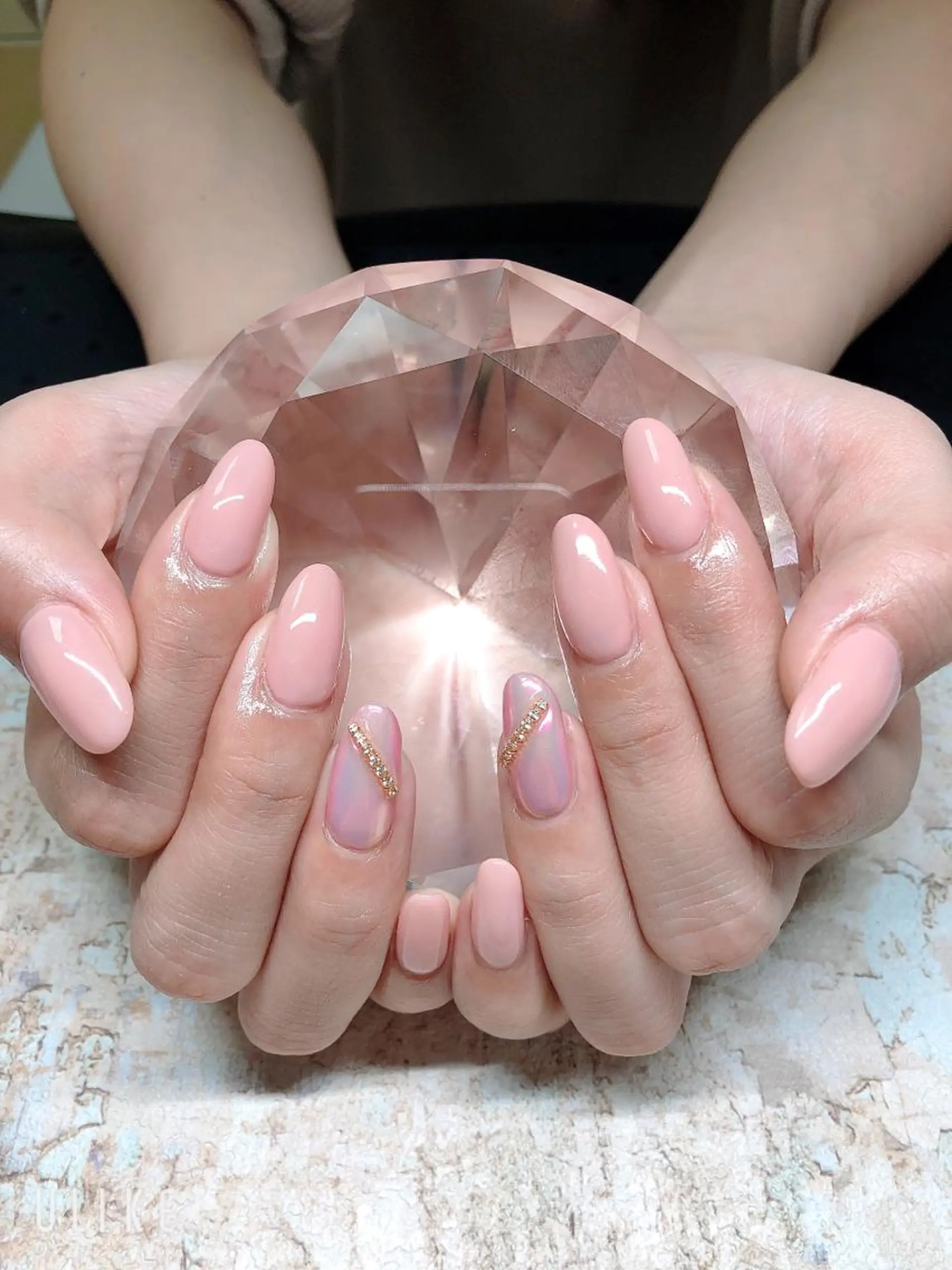 ネイル アートネイル フレンチネイル ジェルネイル グラデーション 韓国ネイル Nail room Bimano所属・Bimano seica♡+°のネイルデザイン