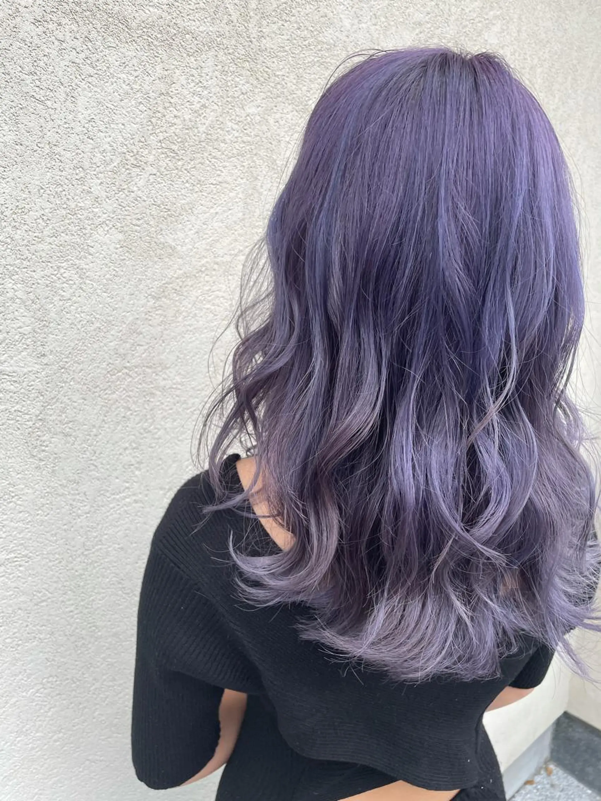 ミディアム カラー 渡辺 瑠美のヘアスタイル