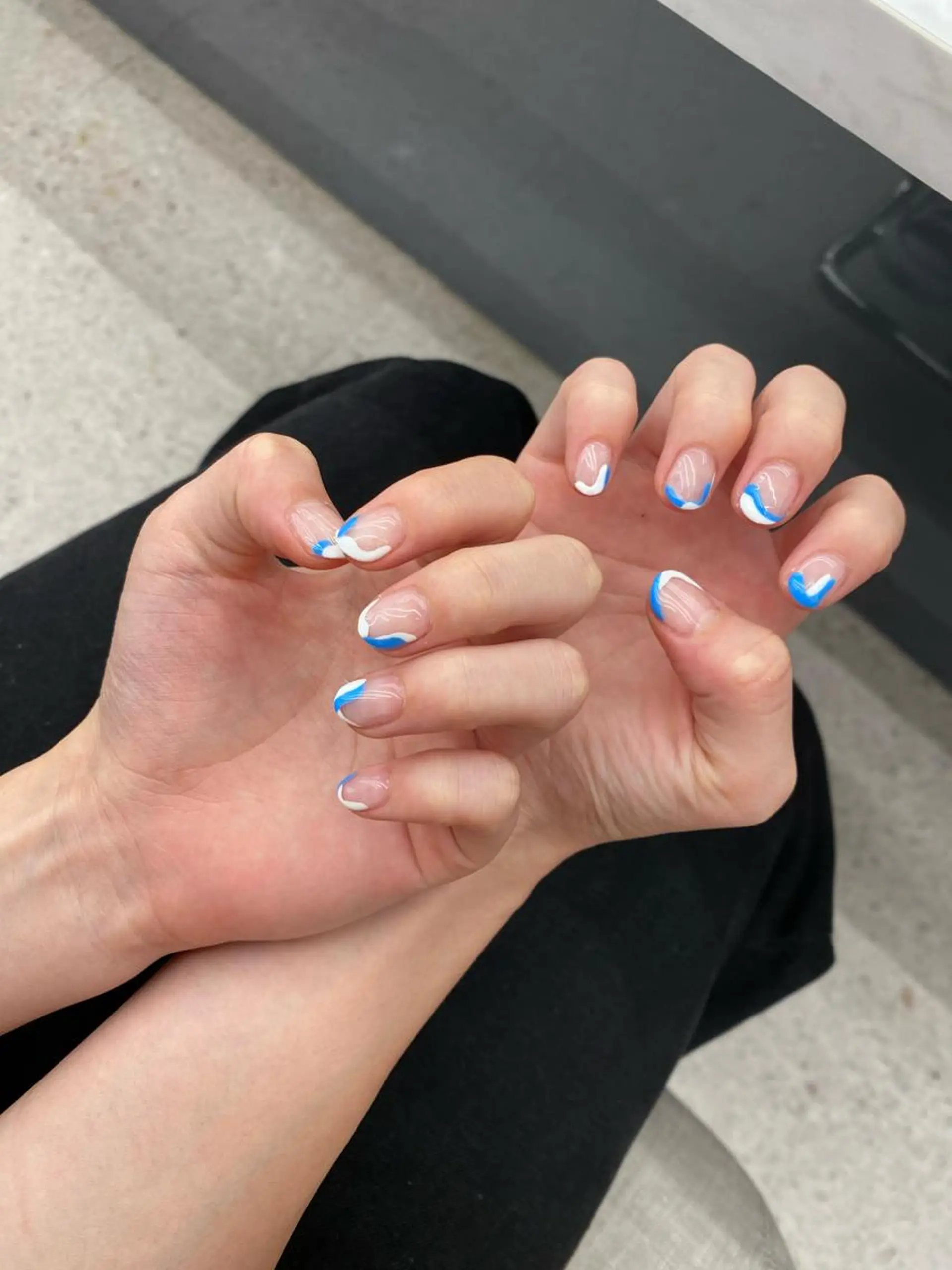 ネイル マツエク・マツパ ハンドネイル 京都レイヤーカット/ 縮毛矯正/羽柴りくのヘアスタイル