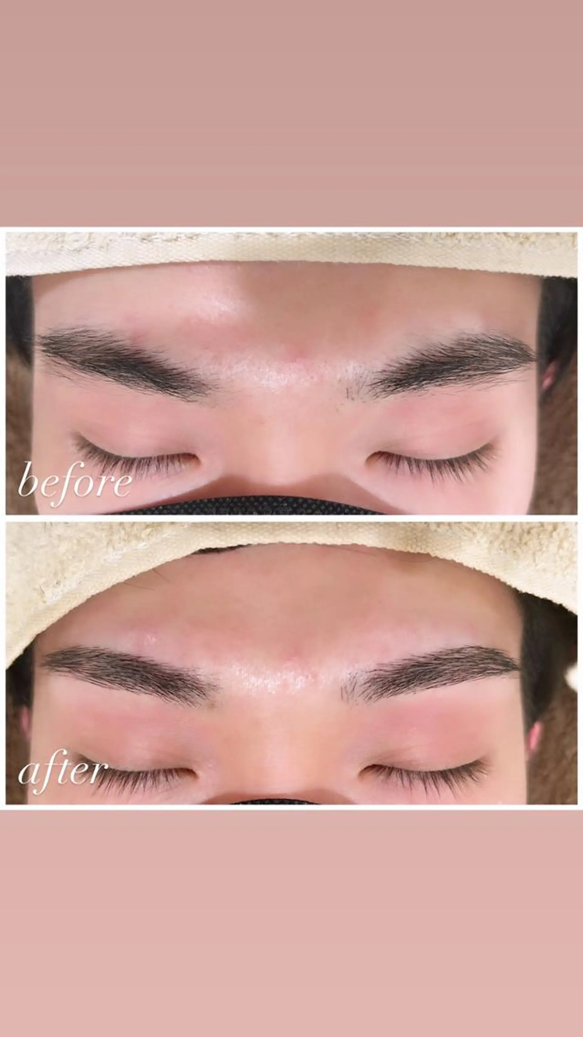 メンズ アイブロウ 曲がる縮毛矯正 LIBER 　岩名のヘアスタイル