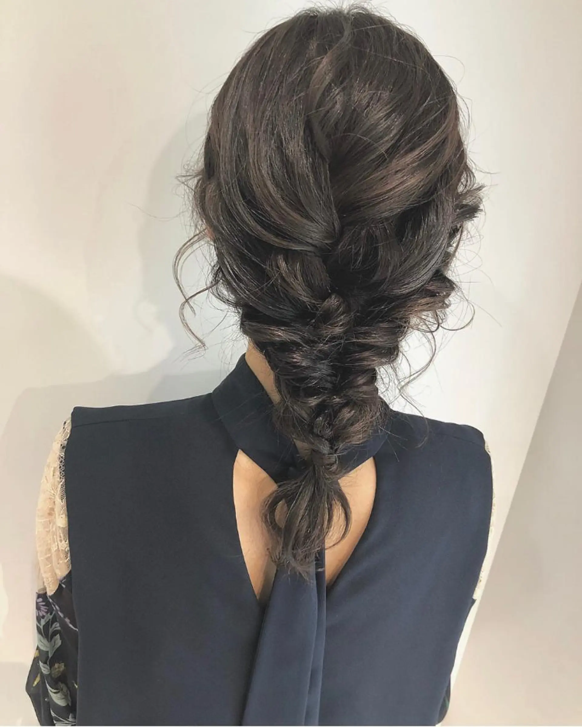 ミディアム ヘアアレンジ scene.池袋所属・scene. haraのヘアスタイル