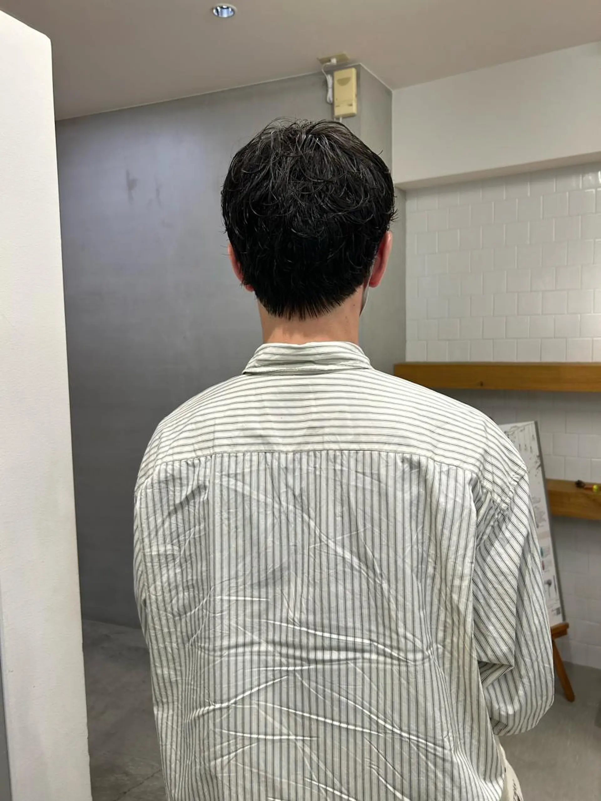 ショート カラー パーマ ショートヘア 、 、のヘアスタイル