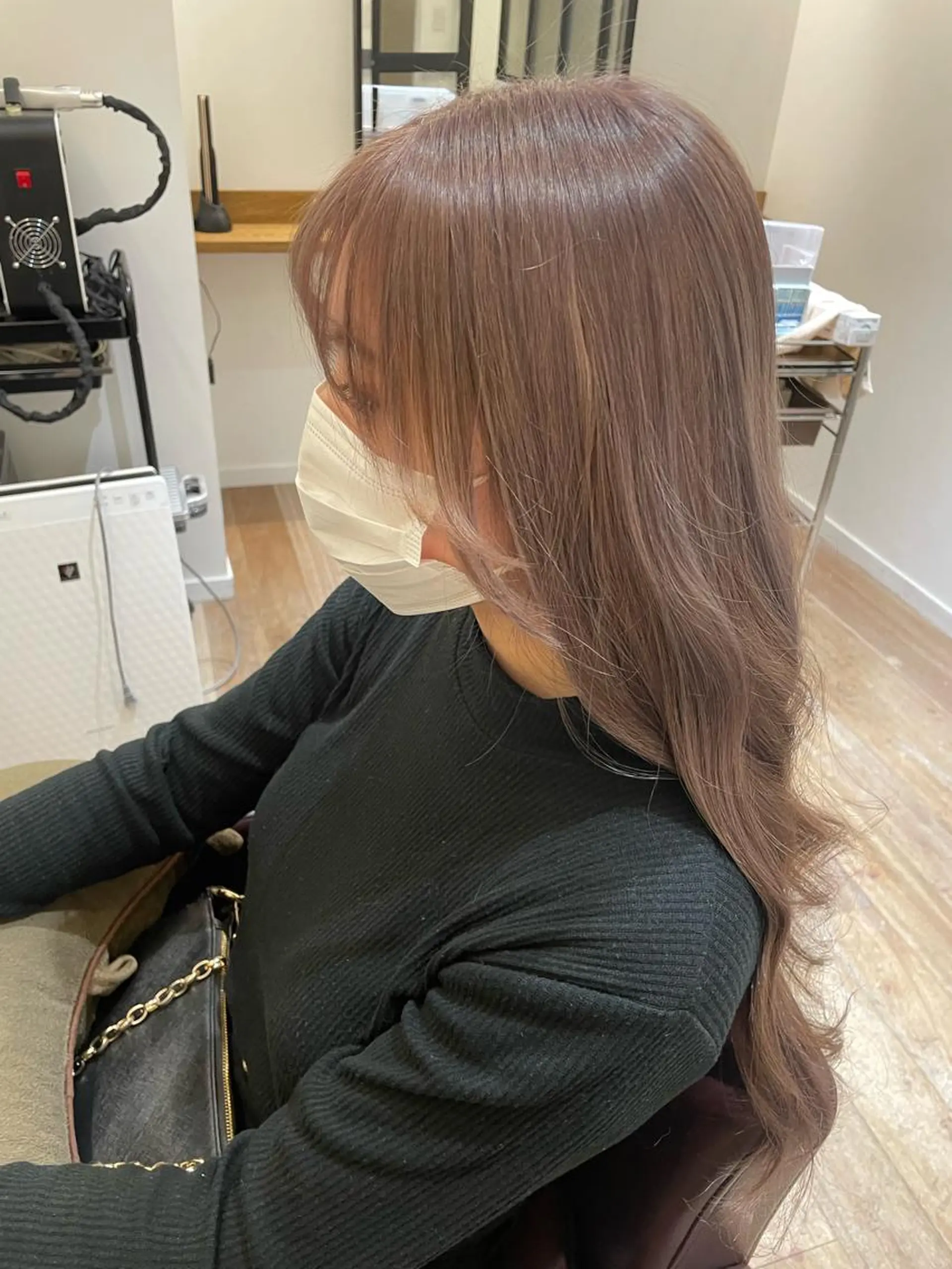 ロング カラー 渡辺 瑠美のヘアスタイル