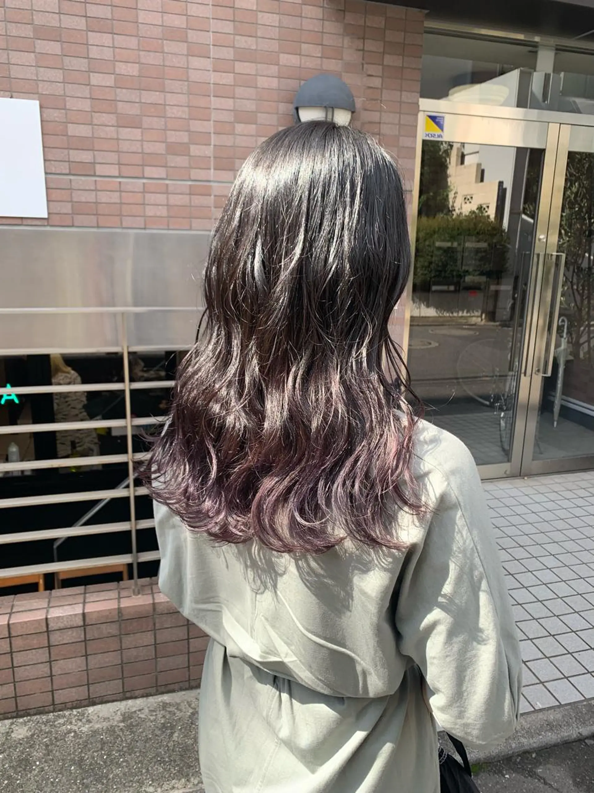 セミロング ヘアカラー トリートメント 🦋韓国ヘア 坂本 菜摘🦋のヘアスタイル