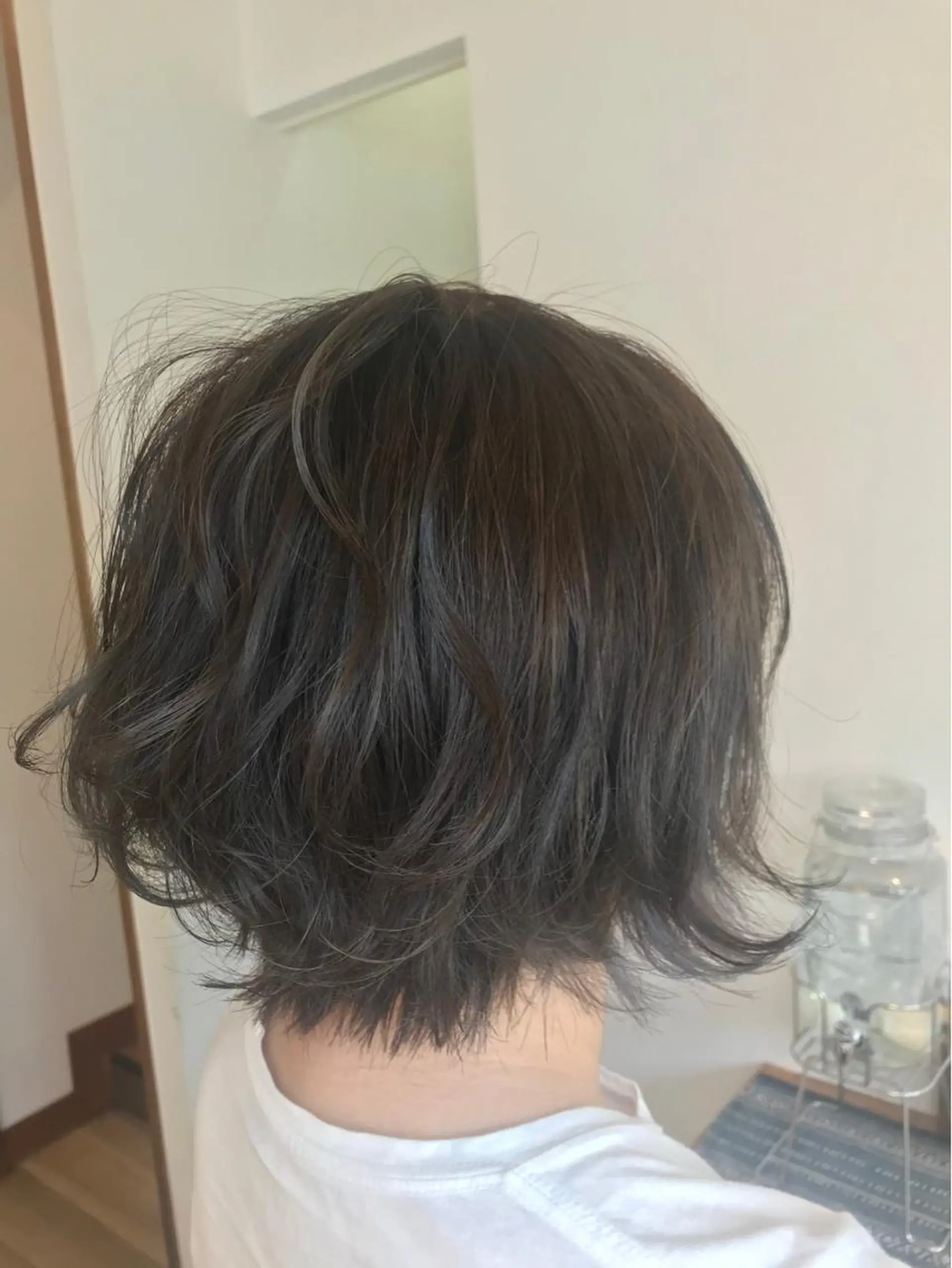 ミディアム ボブ chill out 南塚口本店のヘアスタイル