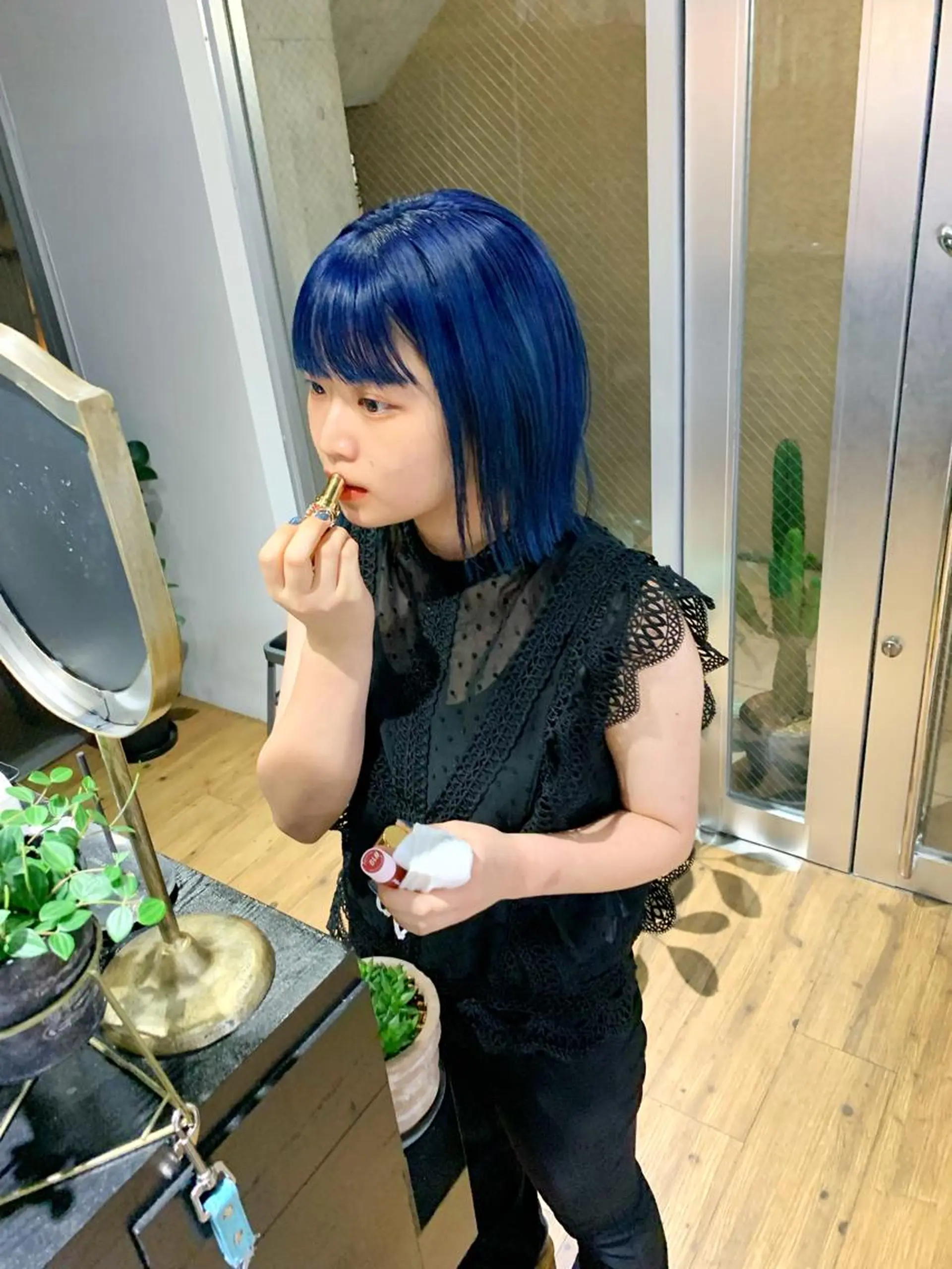 ショート ヘアカラー トリートメント ハイトーンNo.1✨ パーマ✨イマイタツヤのヘアスタイル