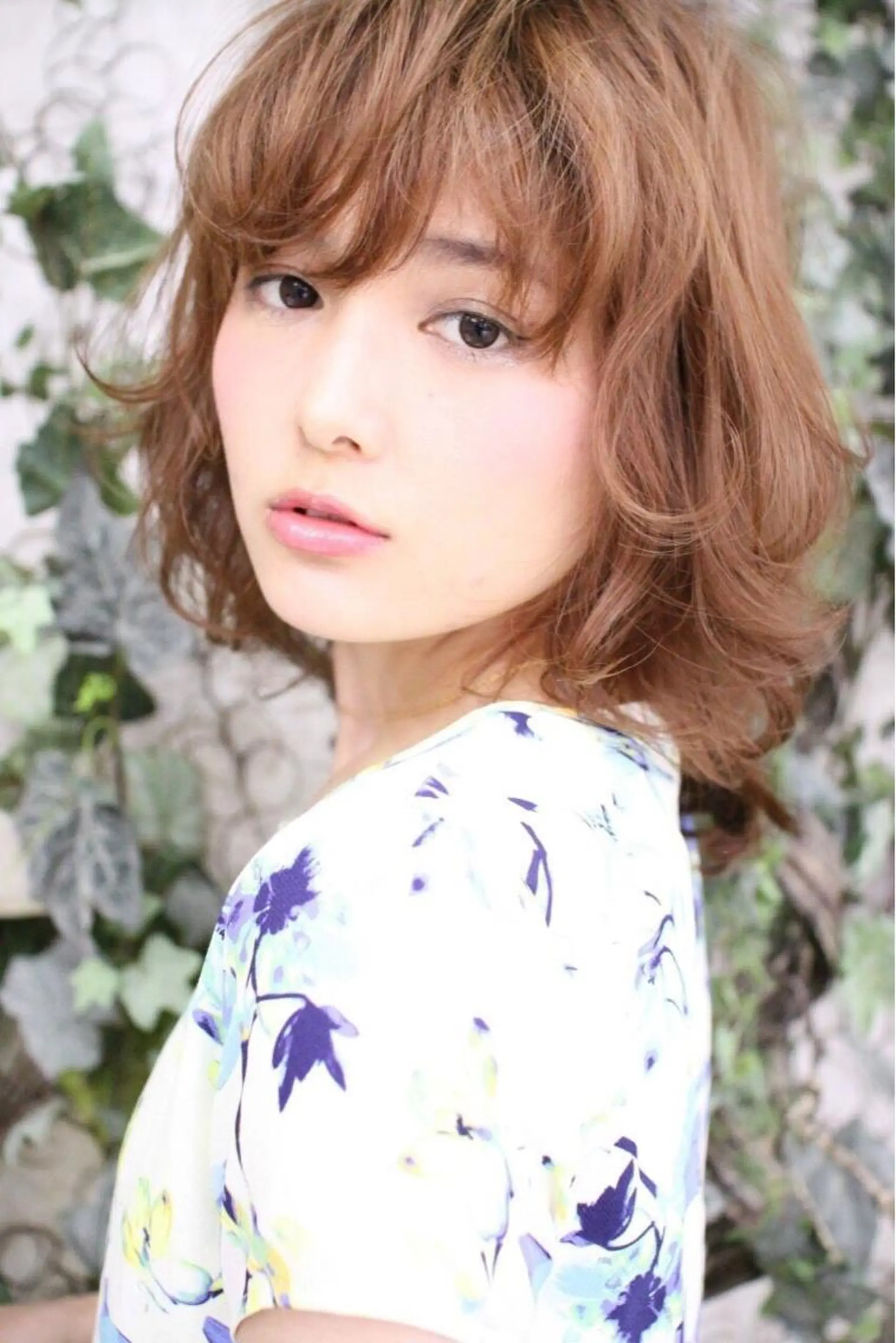 ショート ミディアム セミロング ロング カラー パーマ ヘアアレンジ メンズ キッズ ネイル 小顔カット✨ 透明感カラーのヘアスタイル