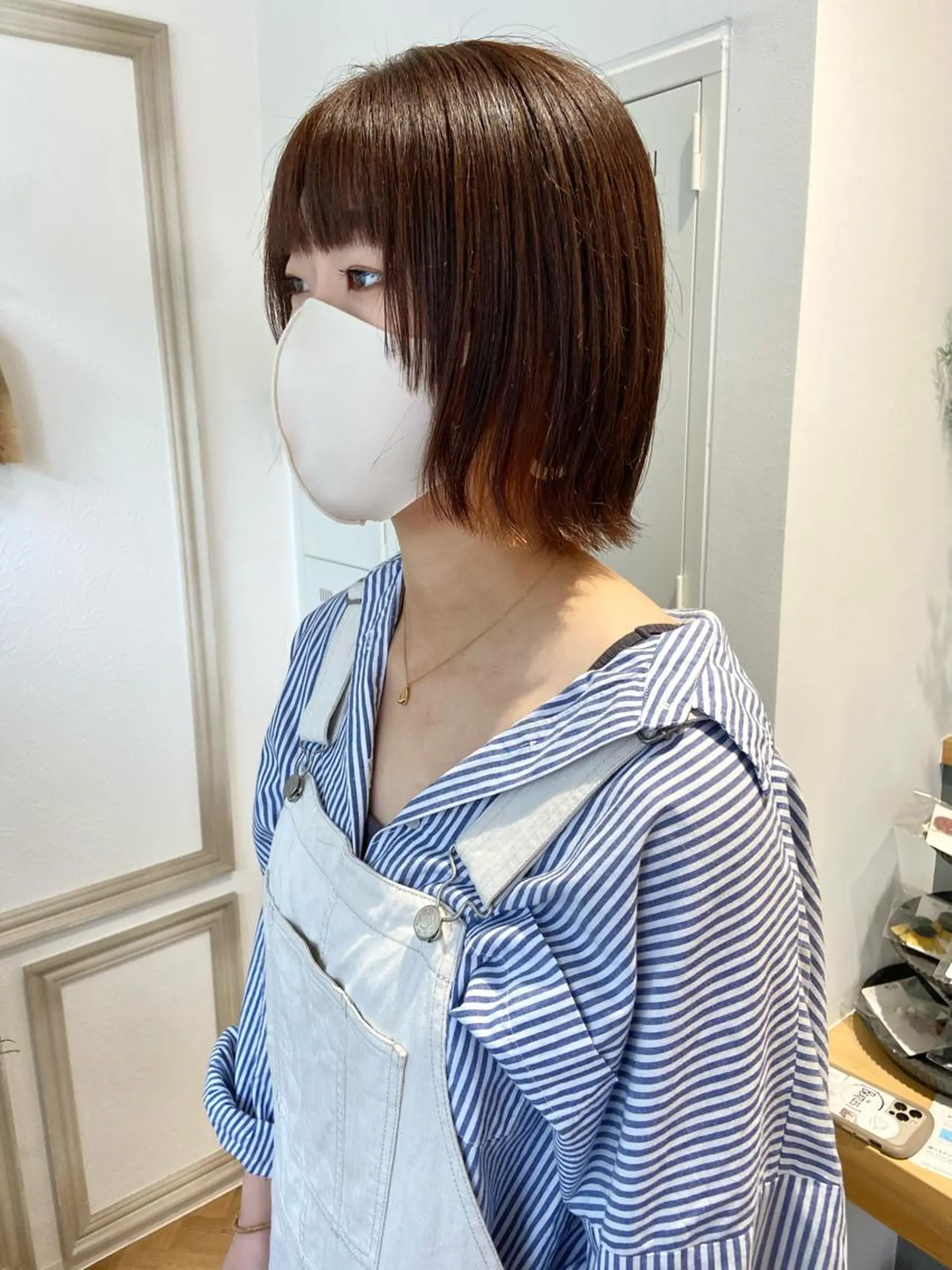 ショート カラー カット ヘアカラー merc.🌿💚 八幡真衣のヘアスタイル