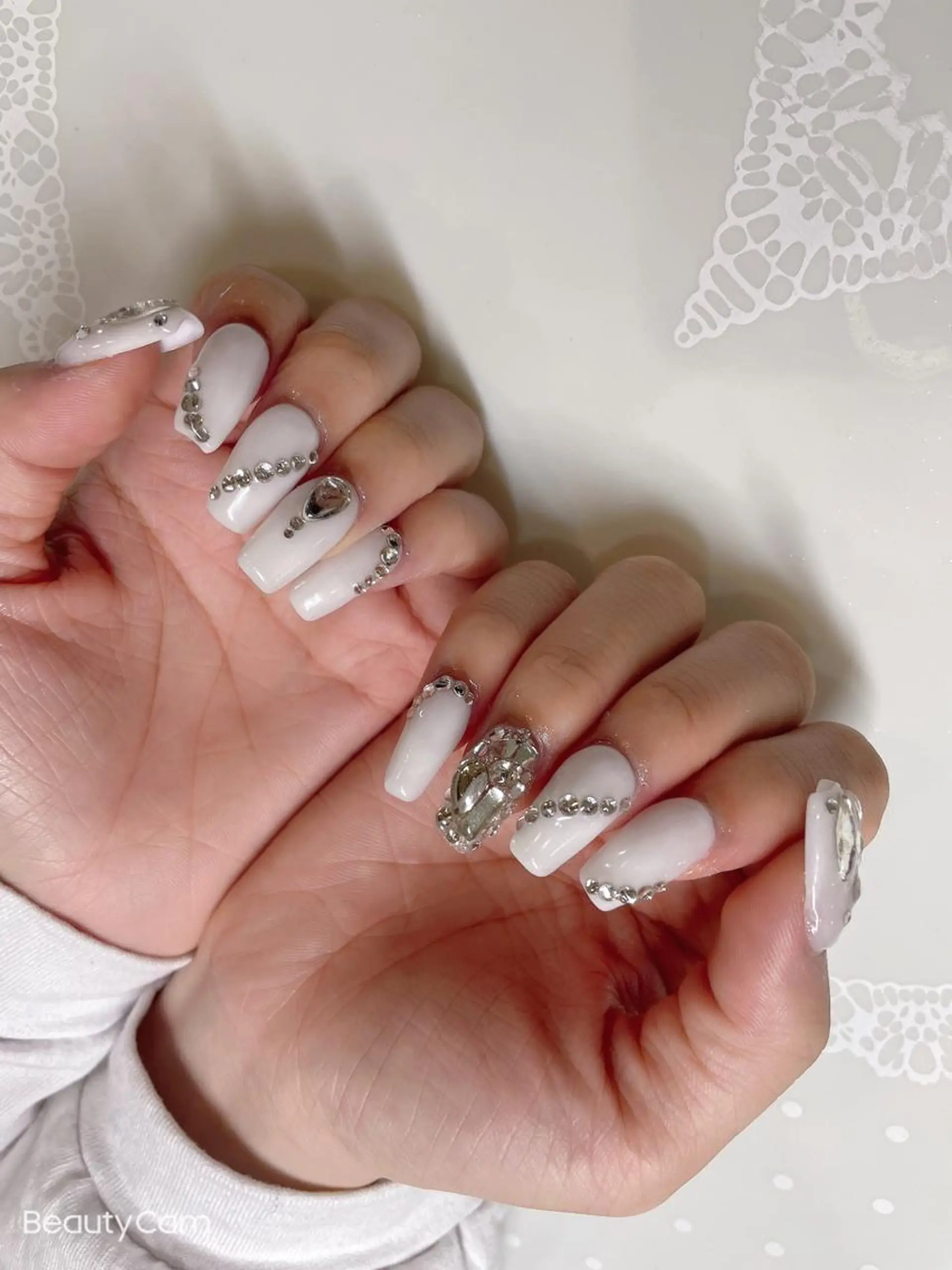 ショート ネイル ハンドネイル 《LB》ラブリエ Nail&eyeのマツエク・マツパデザイン