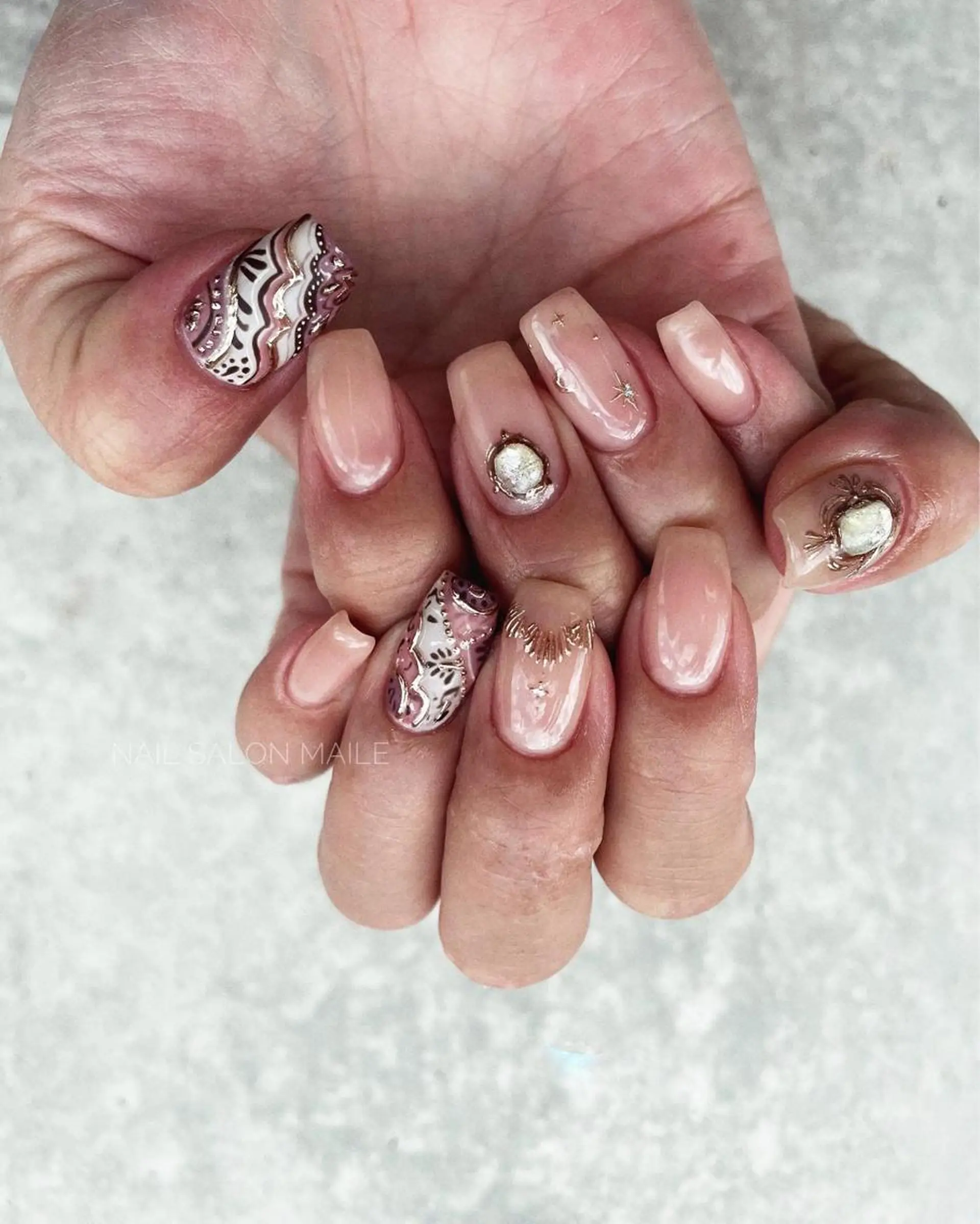 ネイル nailsalonmaile所属・nail salon maile☽のネイルデザイン