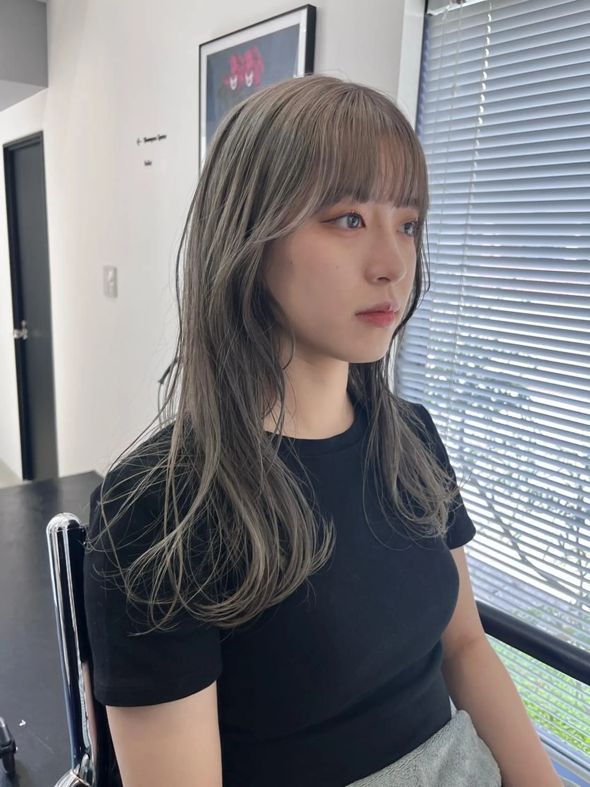 セミロング ヘアカラー heir studio Baretta所属・山本 銀次郎のヘアスタイル