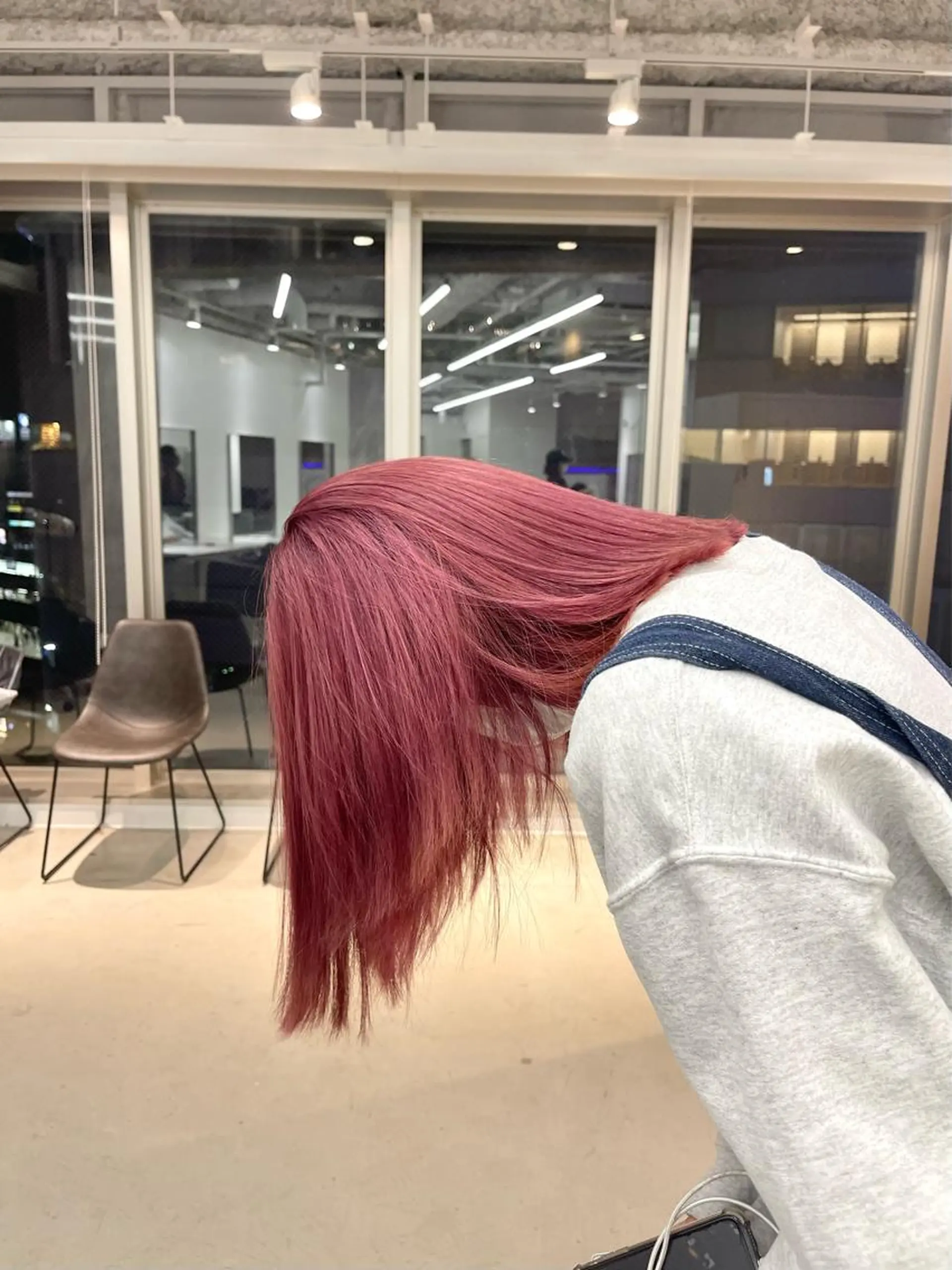 ミディアム カラー ピンクカラー ヘアカラー himeka🪽 アレンジ/ブリーチのヘアスタイル