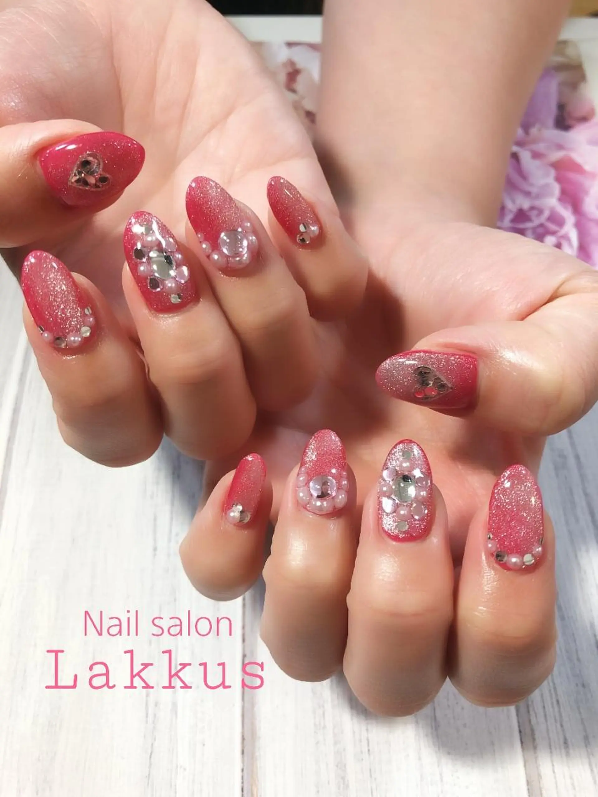 ネイル マグネットネイル ハンドネイル Lakkus T－Mのネイルデザイン