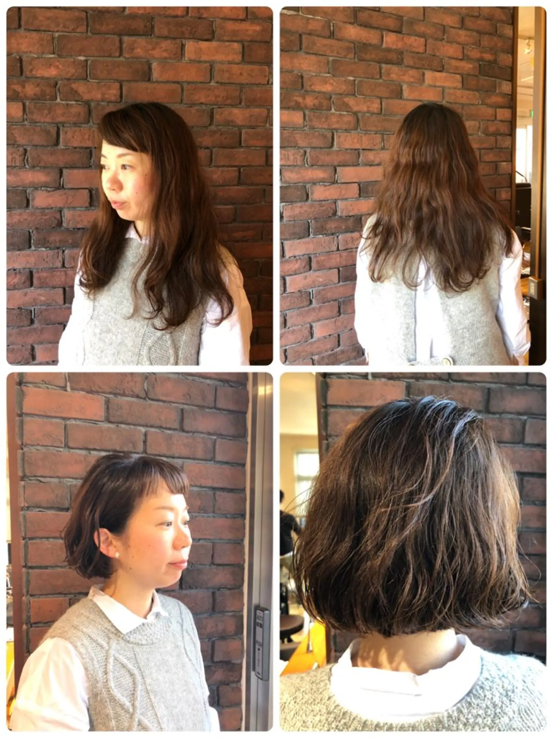 ショート カラー ボブ カット ヘアカラー トリートメント 加藤 妙子のマツエク・マツパデザイン