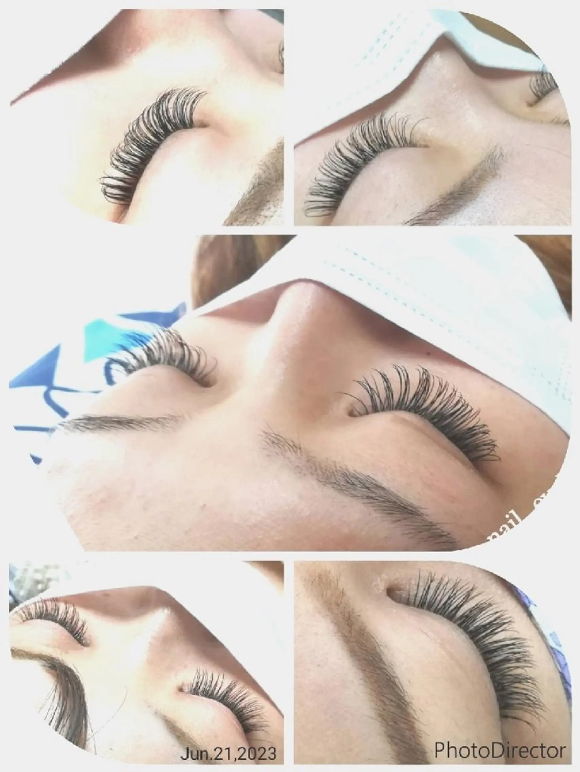 マツエク・マツパ 付け放題 フラットラッシュ マツエク tomonail eyelistのマツエク・マツパデザイン