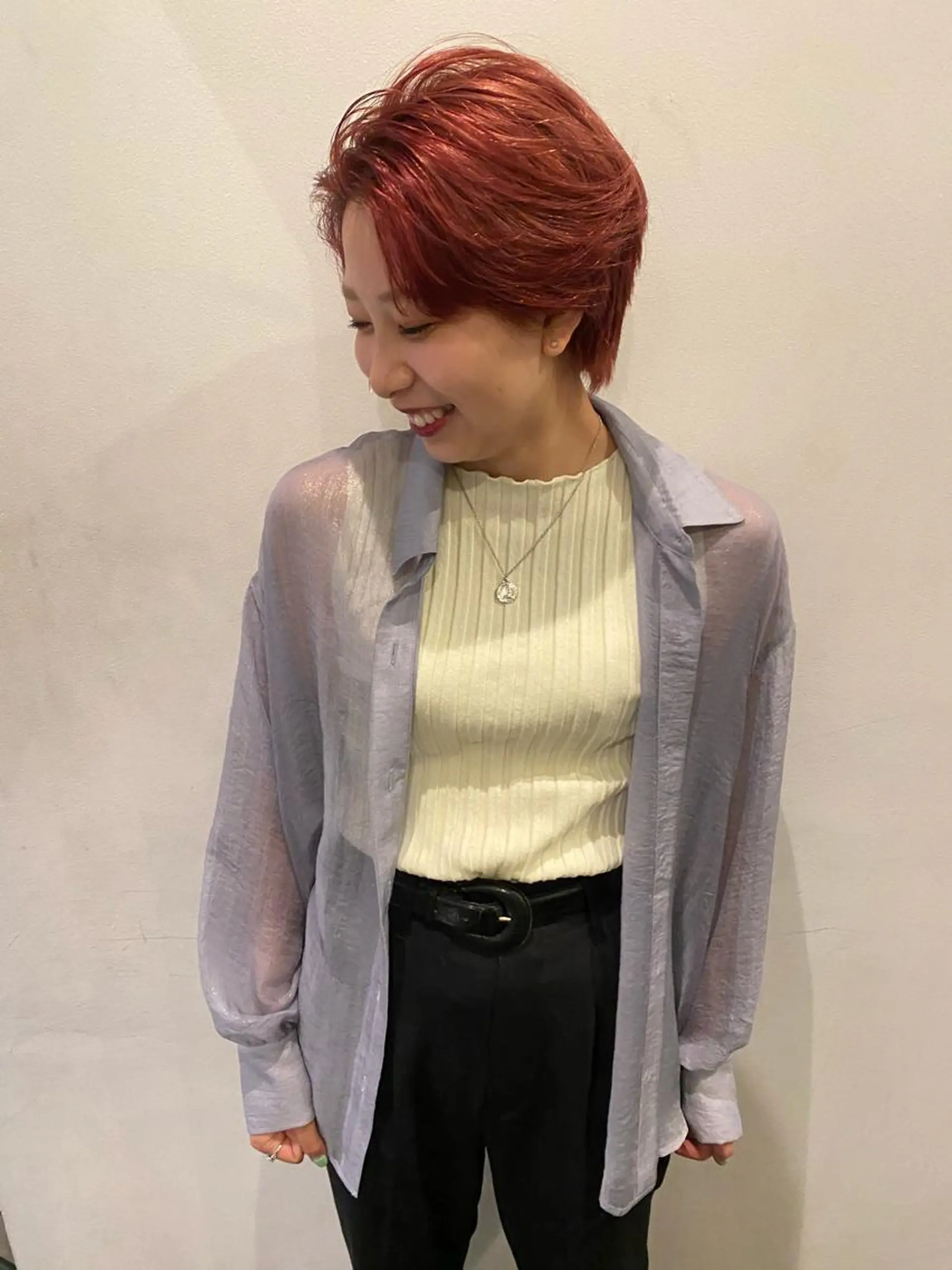 ショート deco所属・無料カットモデル 丸川英心のヘアスタイル