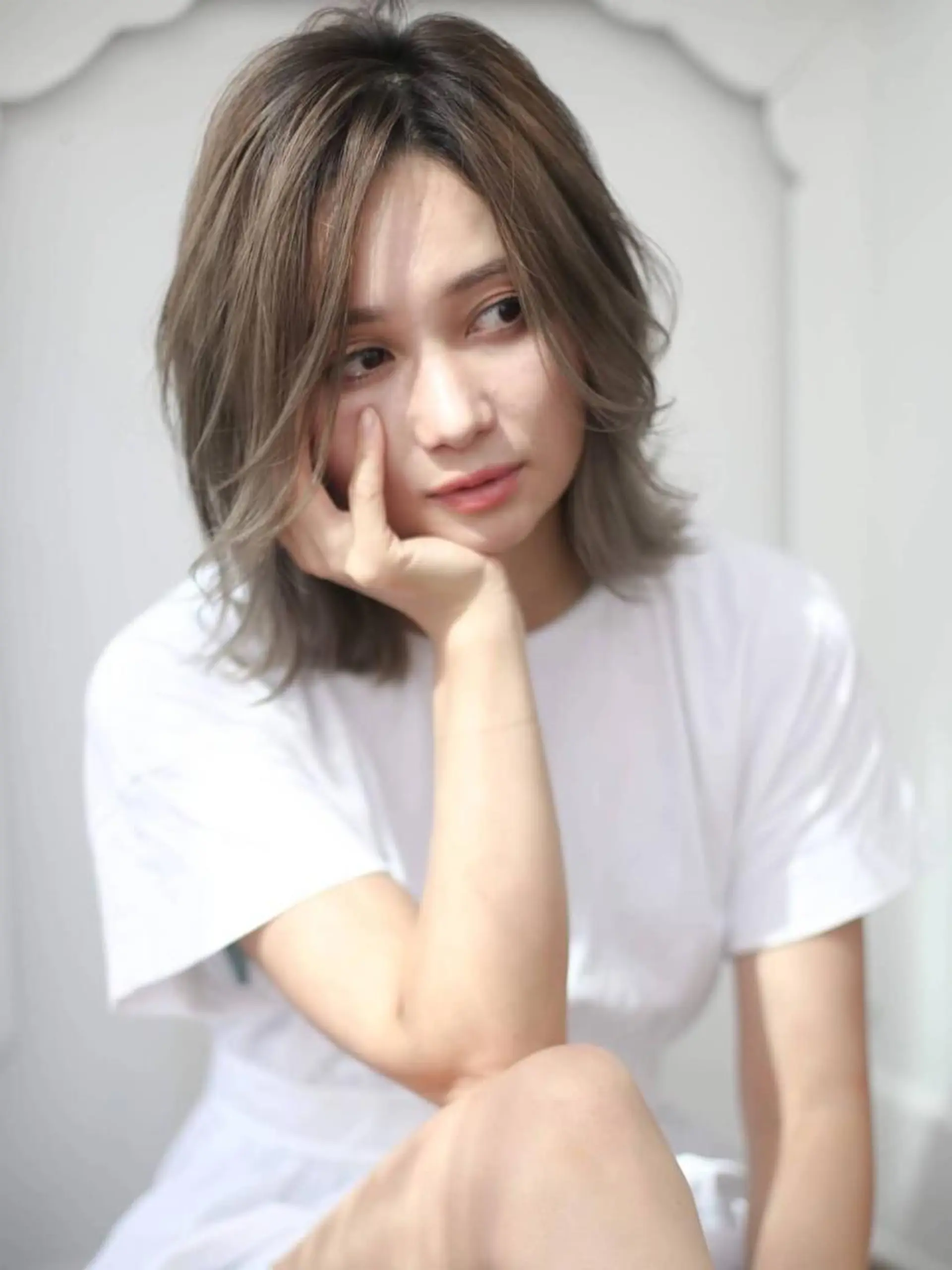 ミディアム 似合わせ大得意美容師 .Haruka.のヘアスタイル