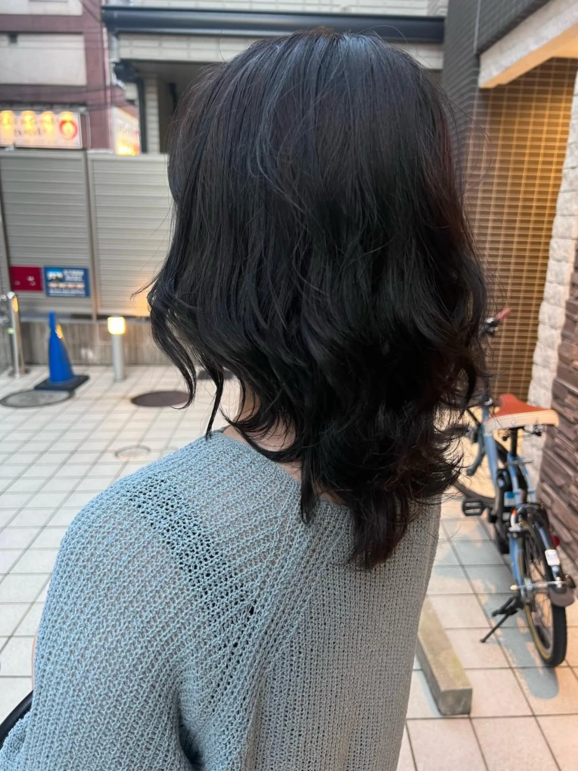 ミディアム カラー SOAR武蔵小杉所属・💜ハナエ💜 オーダーメイド美髪✨のヘアスタイル