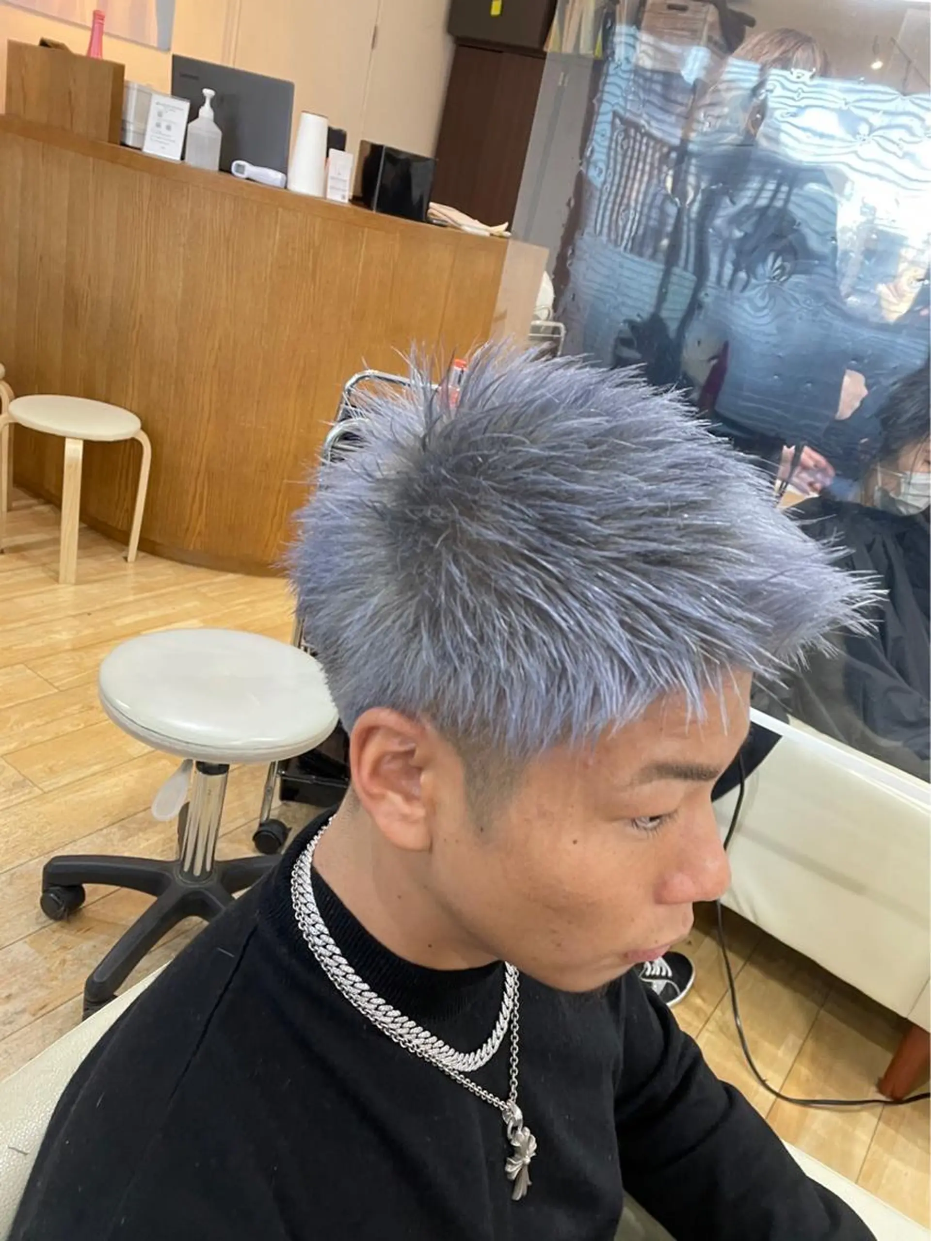 ショート カラー 銀座⚜️【脱白髪染め 美髪矯正】トグチのヘアスタイル