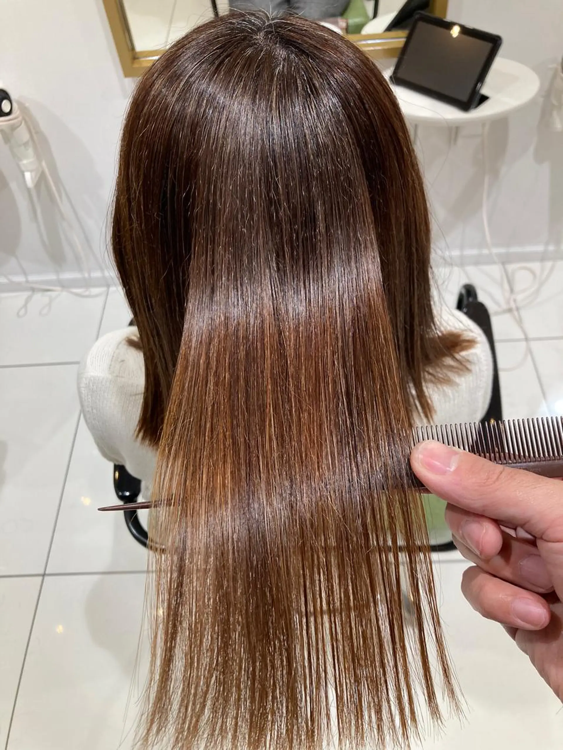 ミディアム 落合孝臣/新潟駅南 /髪質改善のヘアスタイル