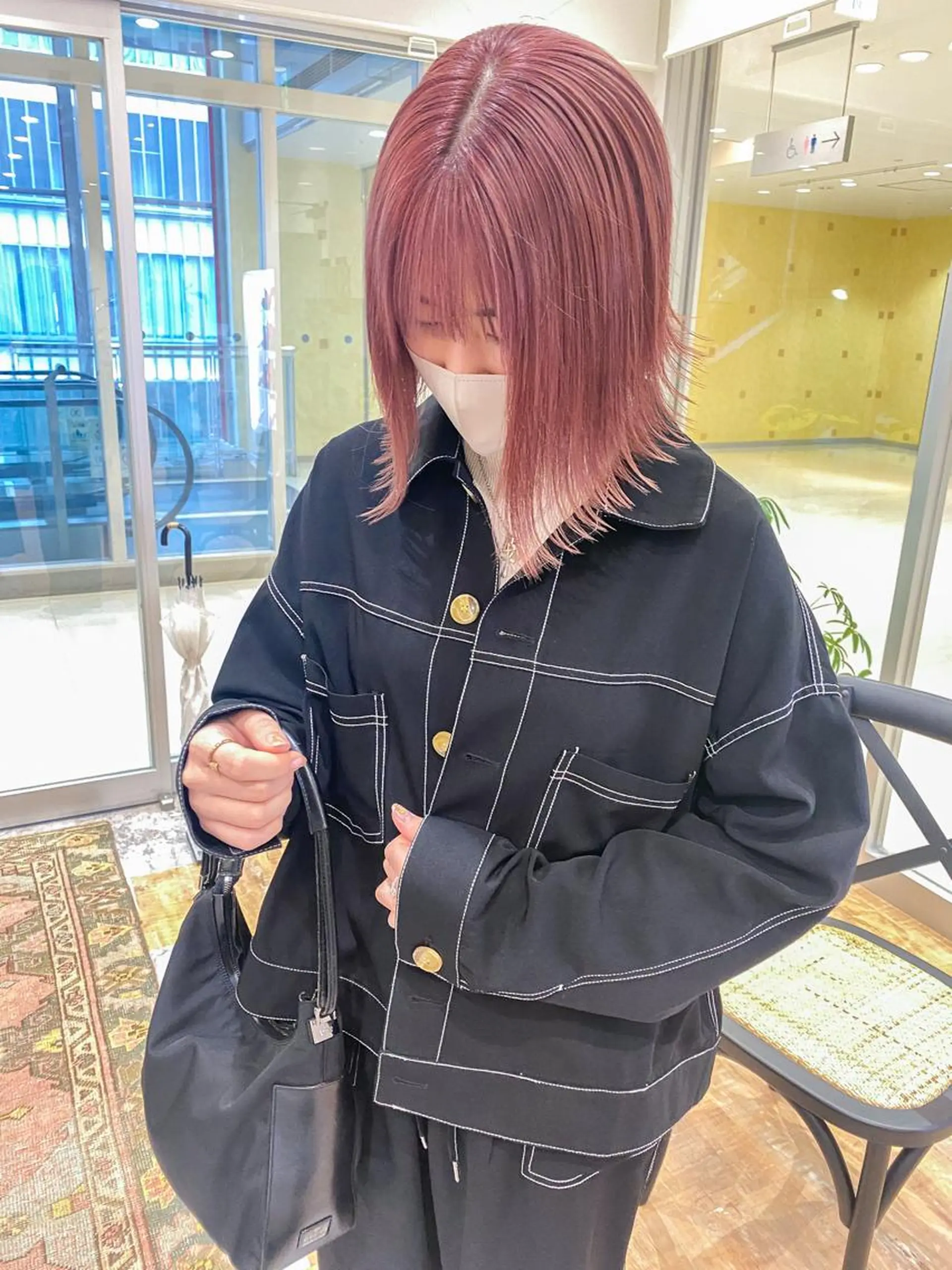 ショート カラー ヘアカラー トリートメント 韓国風スタイル 🍓MIZUKI🍓のヘアスタイル